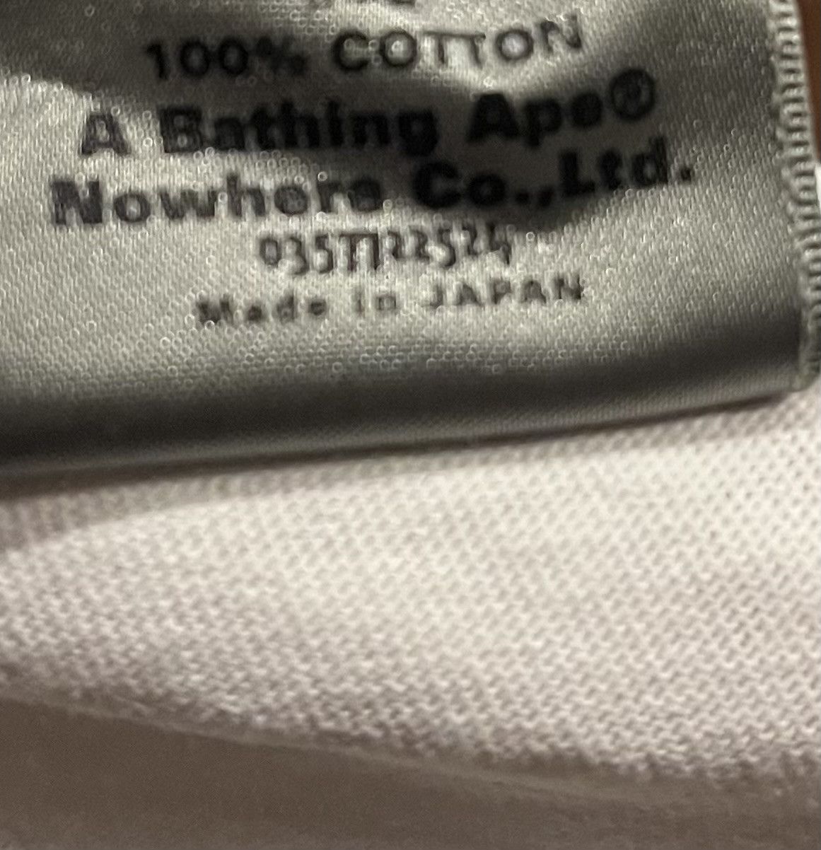 Bape Bape multi camo logo tee shirt Size US M / EU 48-50 / 2 - 5 Thumbnail
