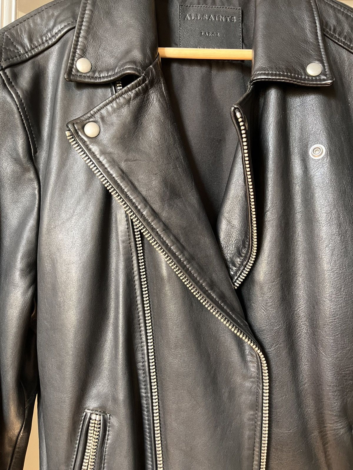Allsaints All saint Leather rider jacket (2017) Size US L / EU 52-54 / 3 - 3 Thumbnail