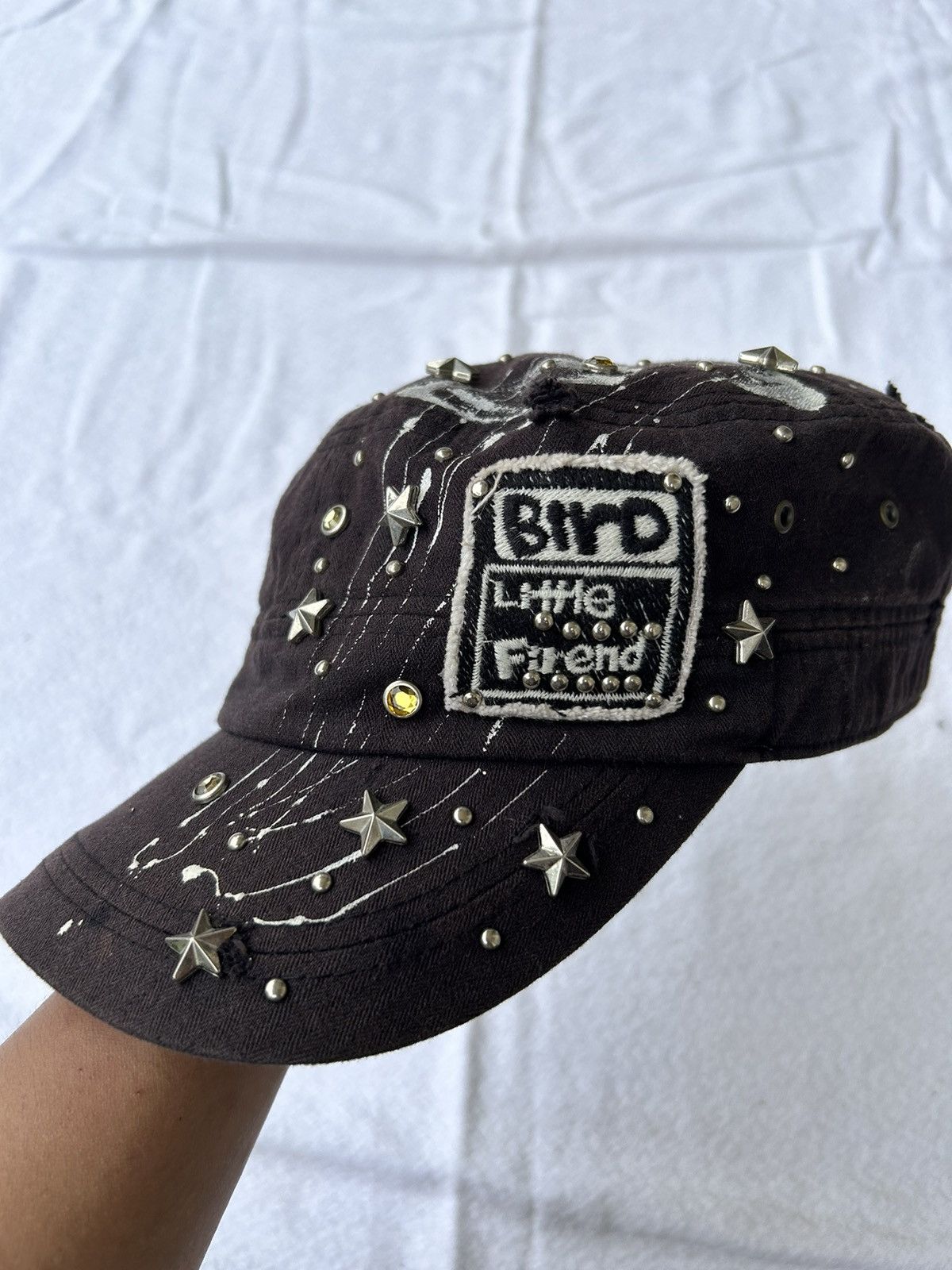 Japanese Brand × Vintage Distressed japan studded hats lgb ifsixwasnine Size ONE SIZE - 1 Thumbnail