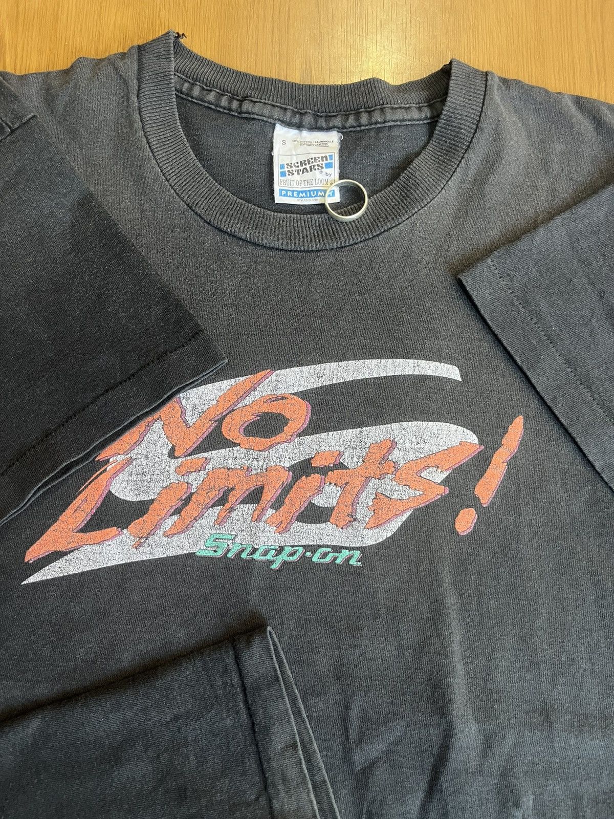 Vintage Vintage Snap-on NO Limits ! 90’s Tshirt Size US M / EU 48-50 / 2 - 6 Thumbnail
