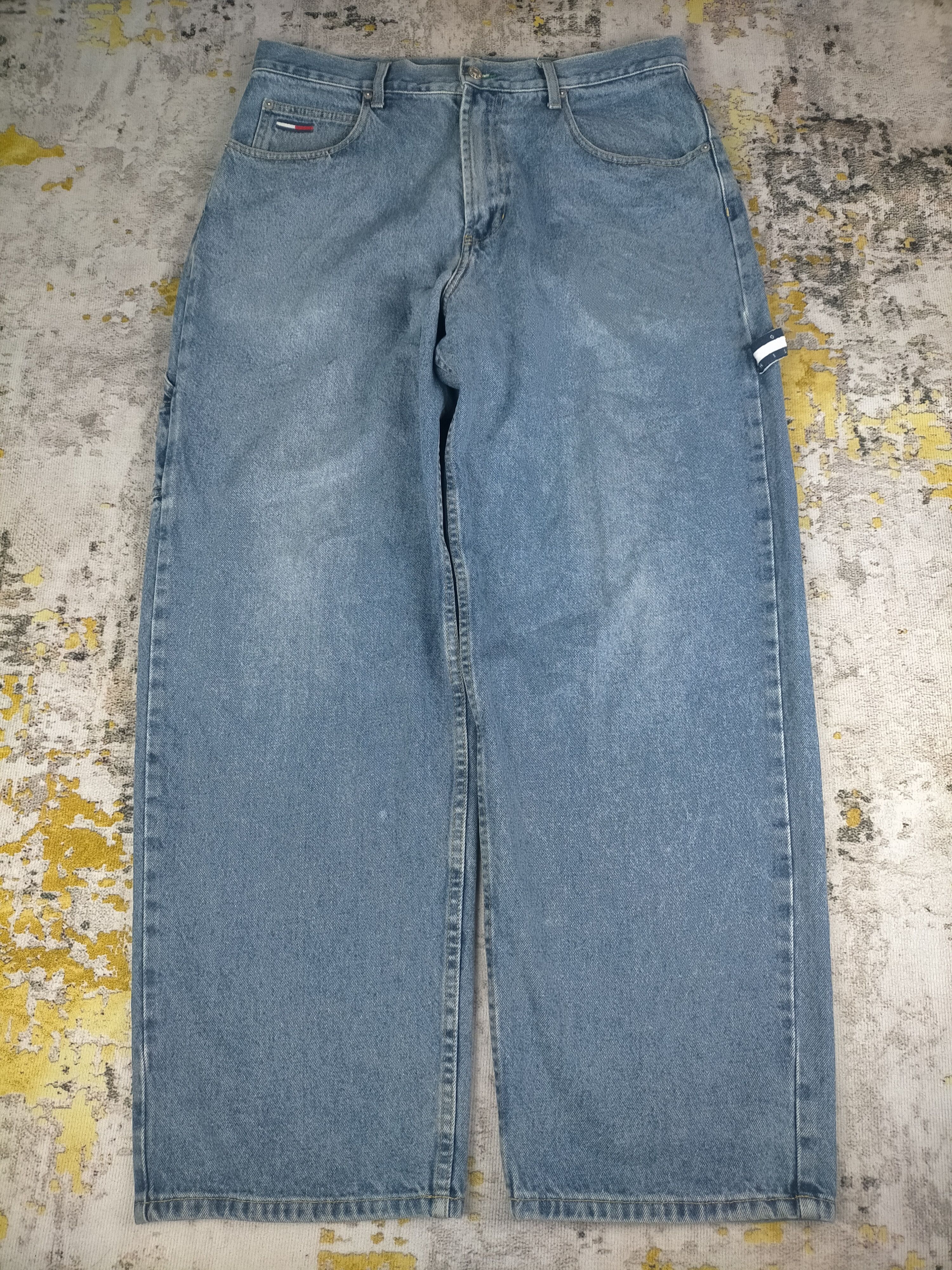 🔥90s Tommy Hilfiger Baggy Carpenter Jeans