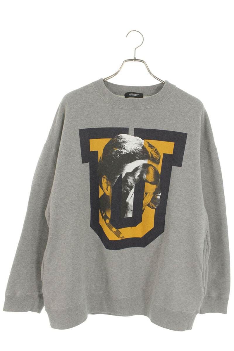 Undercover Undercover U Logo Graphic Print Sweatshirt Gray Size S Size US S / EU 44-46 / 1 - 1 Thumbnail