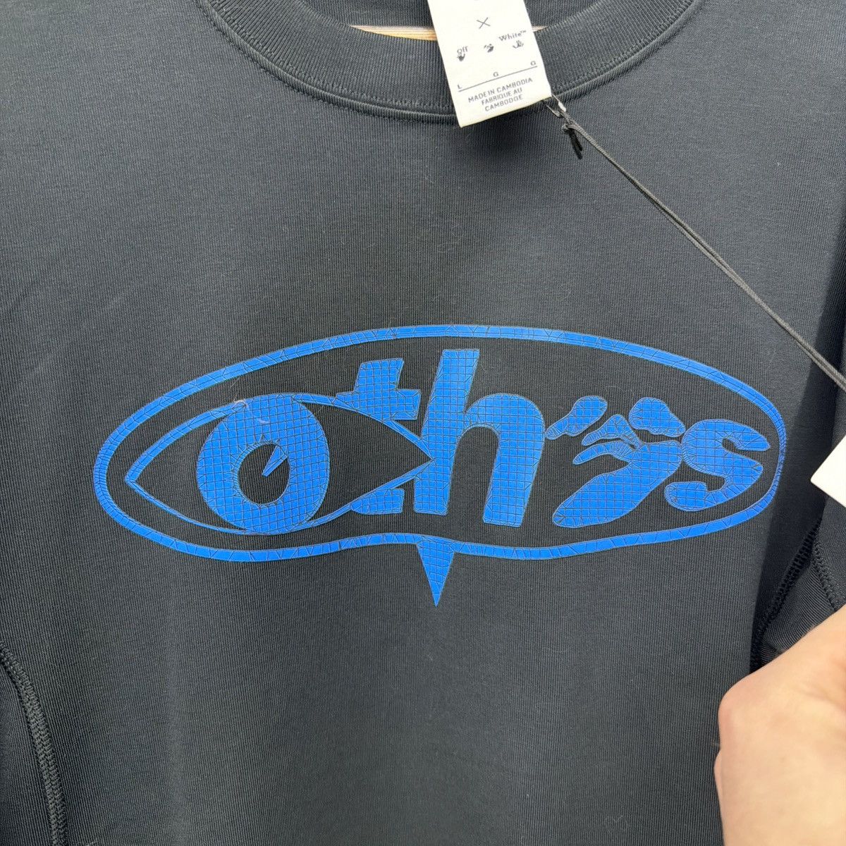 Off-White Men’s Nike x Off White T-Shirt Mens 005 Black Size Large Size US L / EU 52-54 / 3 - 4 Thumbnail
