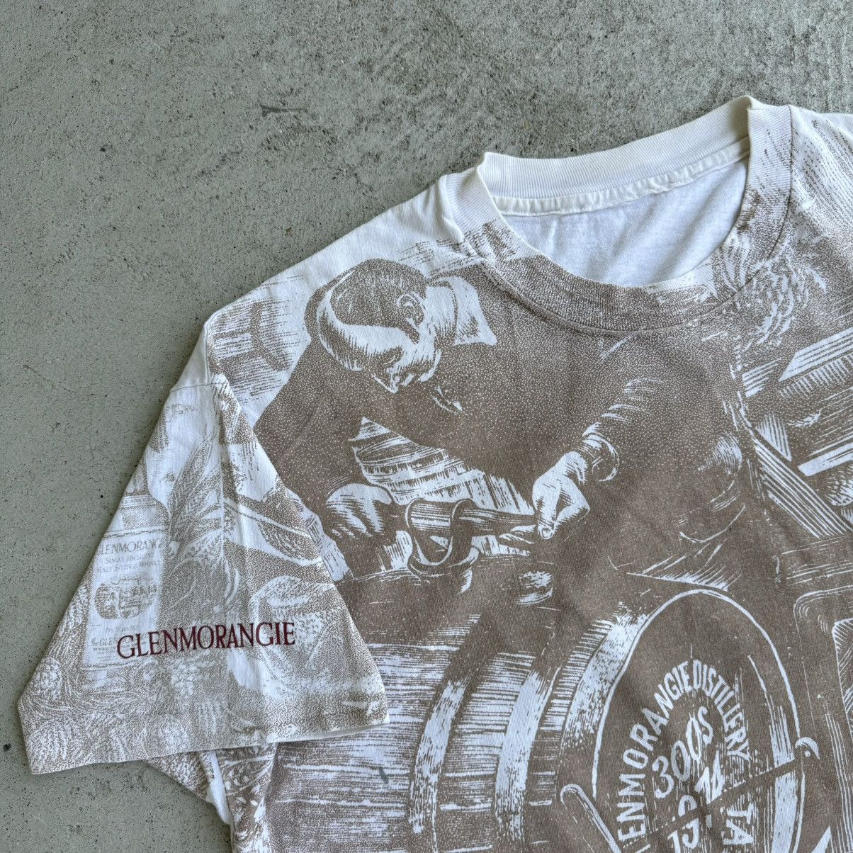 Vintage Vintage Glenmorangie Scotch Whiskey All Over Print T- Shirt Size US XL / EU 56 / 4 - 4 Thumbnail