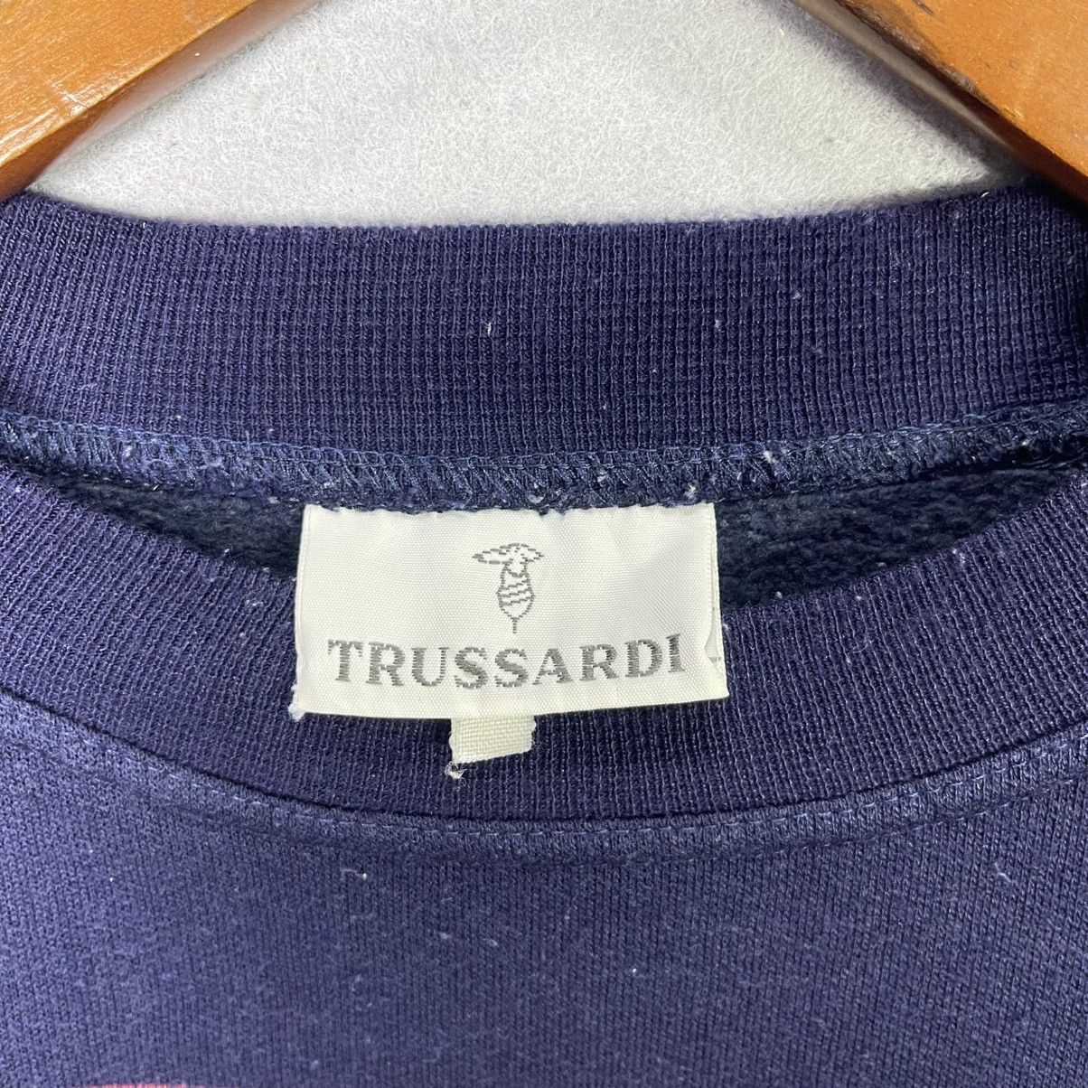 Trussardi Vintage Trussardi Golfing Graphic Crewneck Sweatshirt Navy Size US M / EU 48-50 / 2 - 7 Thumbnail