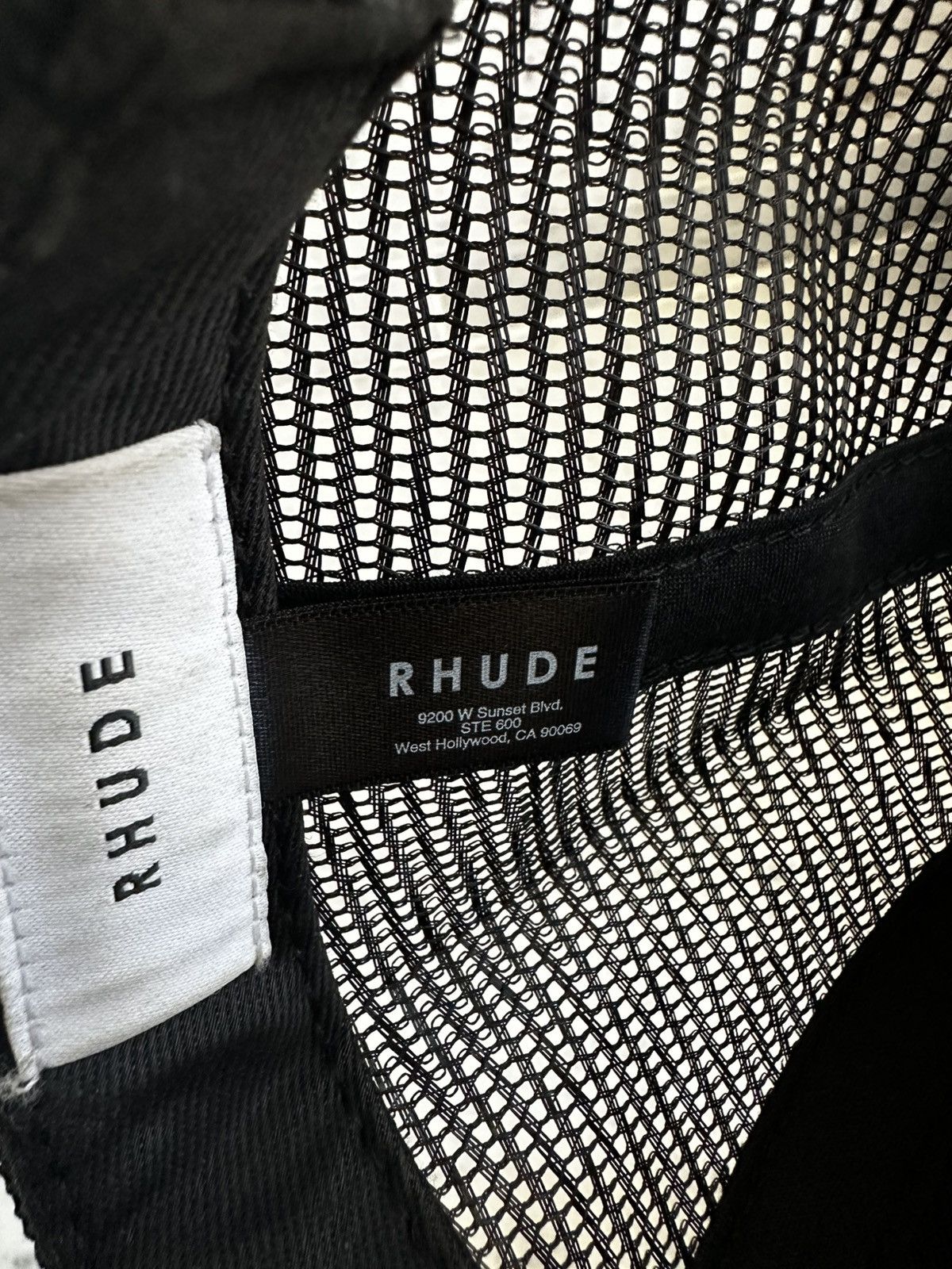 Rhude RHUDE Pit Stop Trucker Hat Size ONE SIZE - 6 Thumbnail