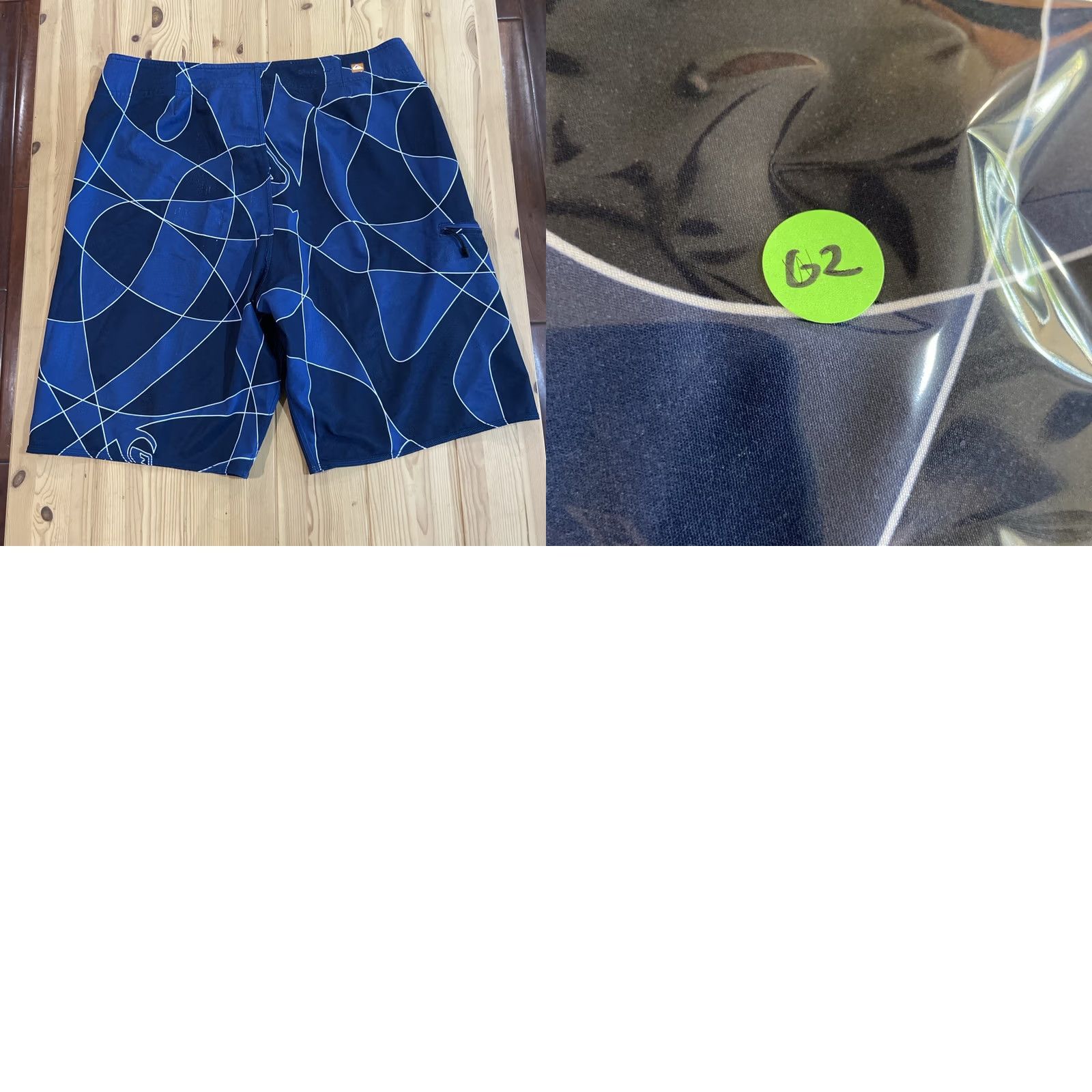 Quiksilver Quiksilver Men Bottom 36 Blue Board Shorts Surfing 2012 36 Size US 36 / EU 52 - 8 Thumbnail