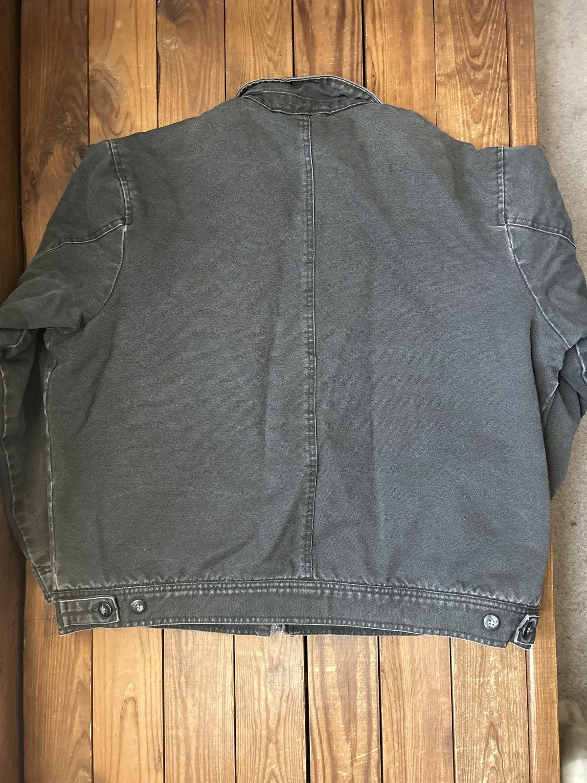 Vintage Vintage Sideout Carhartt Detroit Style Brown Jacket Size US XL / EU 56 / 4 - 3 Thumbnail