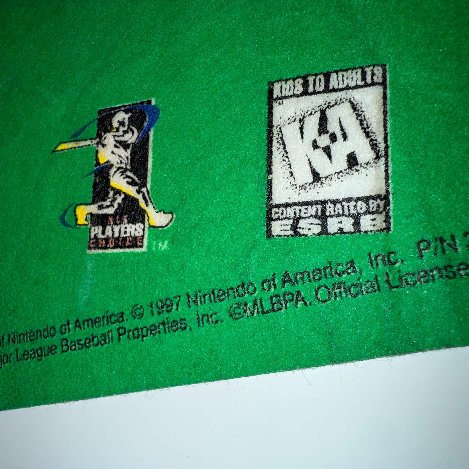 Nintendo Ken Griffey Jr MLB Game Boy Pennant Nintendo Mariners 1997 Size ONE SIZE - 3 Thumbnail