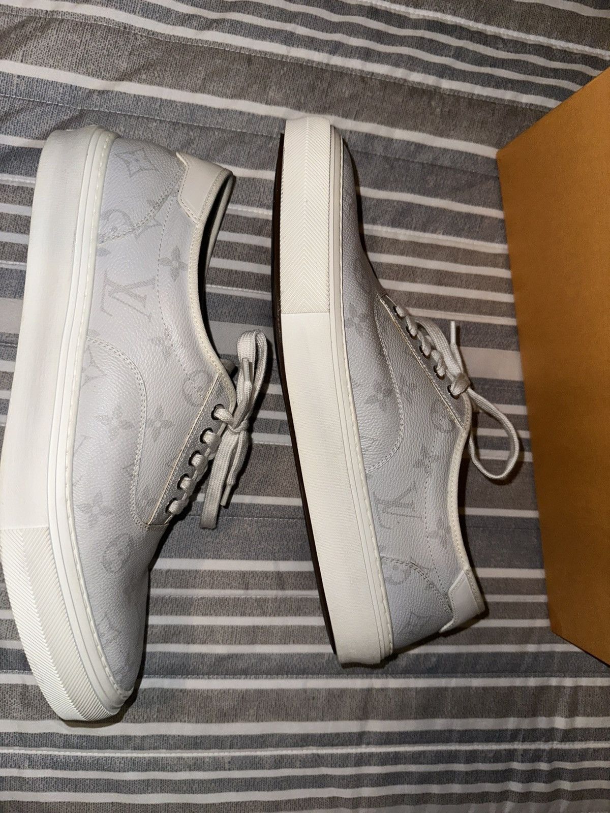 Louis Vuitton Louis Vuitton Trocadero Sneakers Size US 11 / EU 44 - 15 Thumbnail
