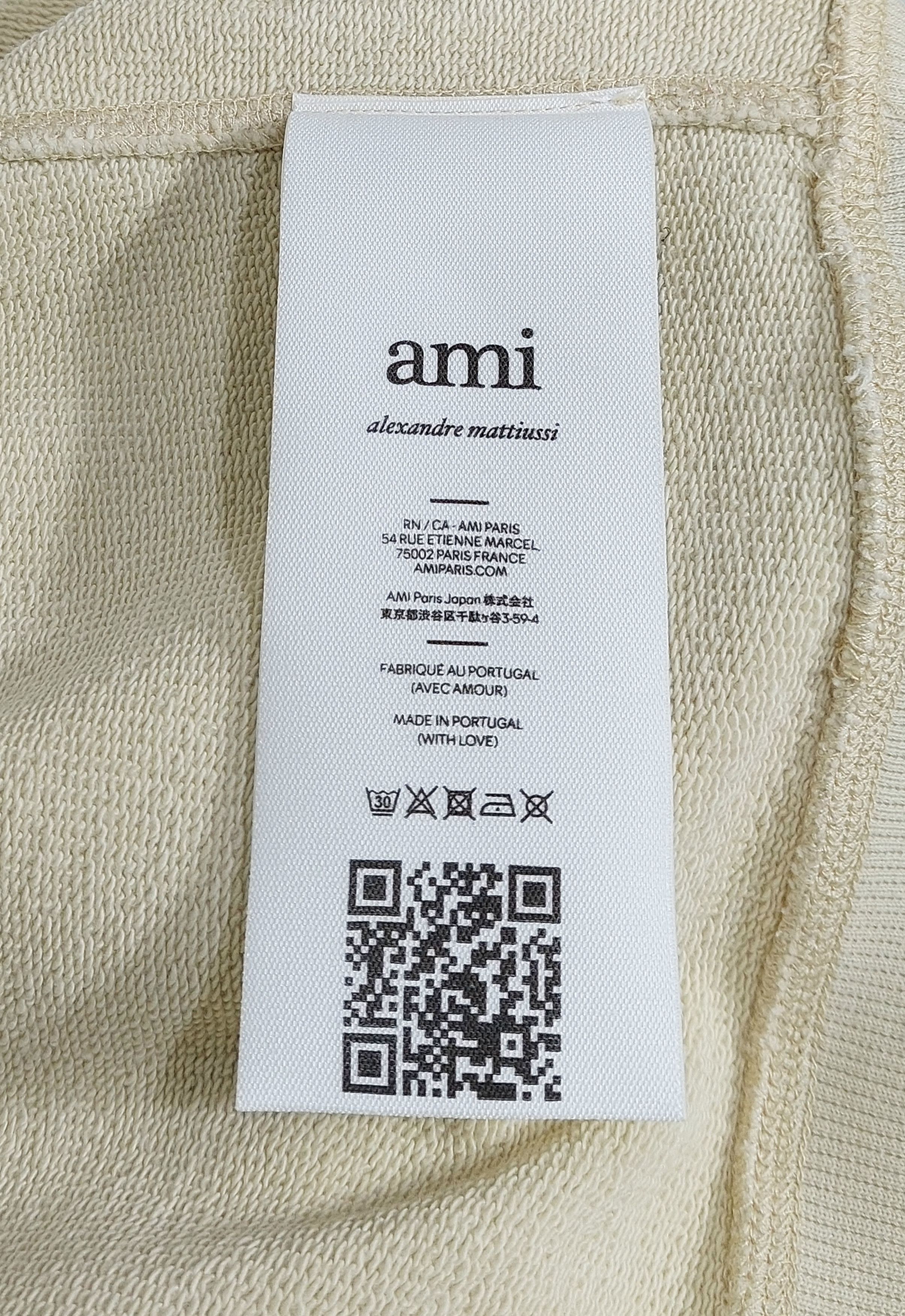 AMI fade out sweatshirt - ivoire XXL Size US XXL / EU 58 / 5 - 4 Thumbnail