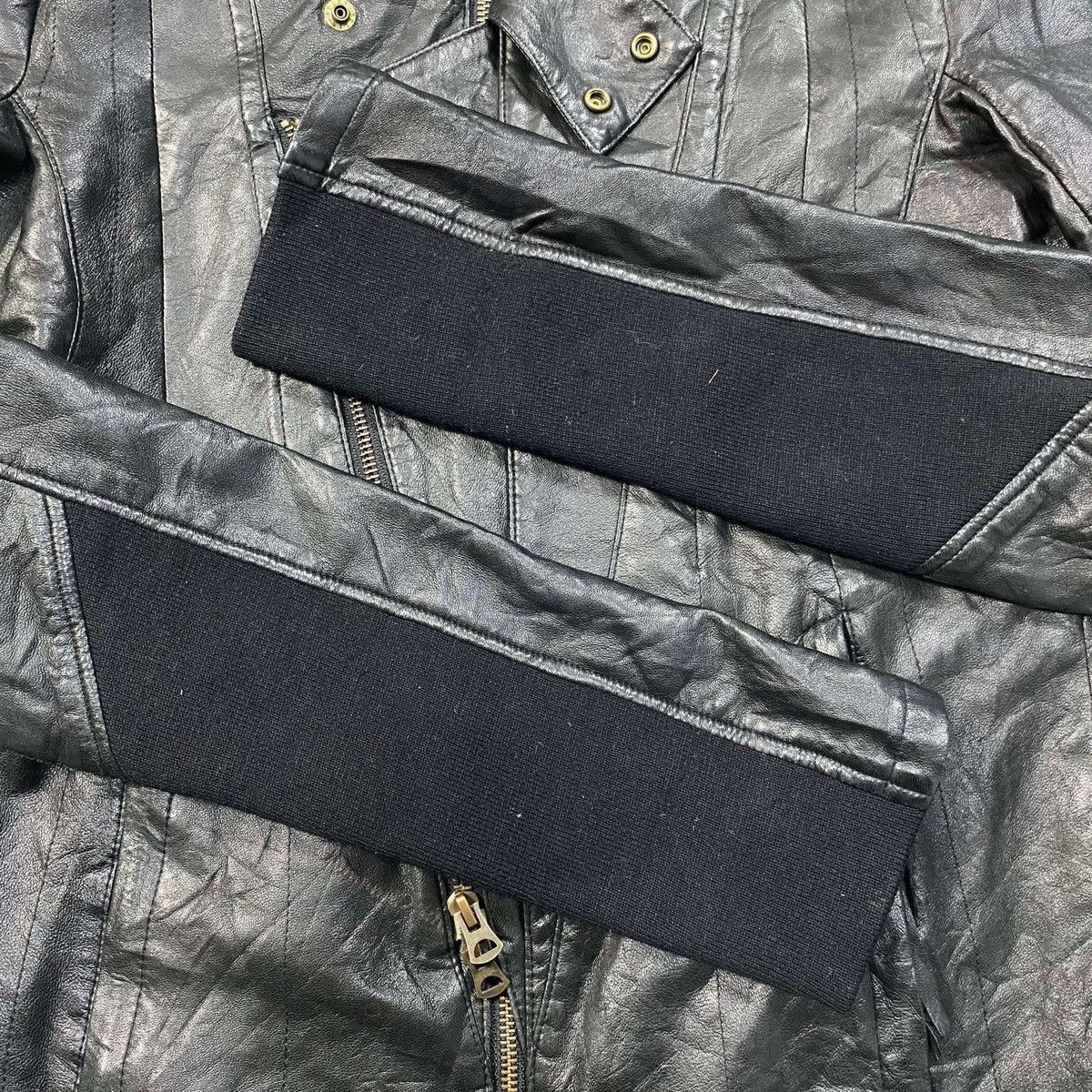 Other Archive Regina Franco Leather Double Zip Jacket (CCP Alt) Size US M / EU 48-50 / 2 - 4 Thumbnail