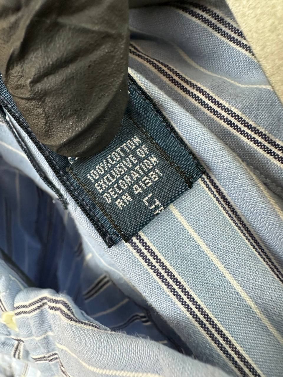 Polo Ralph Lauren Polo Ralph Lauren Vintage Oxford Stripe Button Down Shirt Size US XL / EU 56 / 4 - 12 Thumbnail