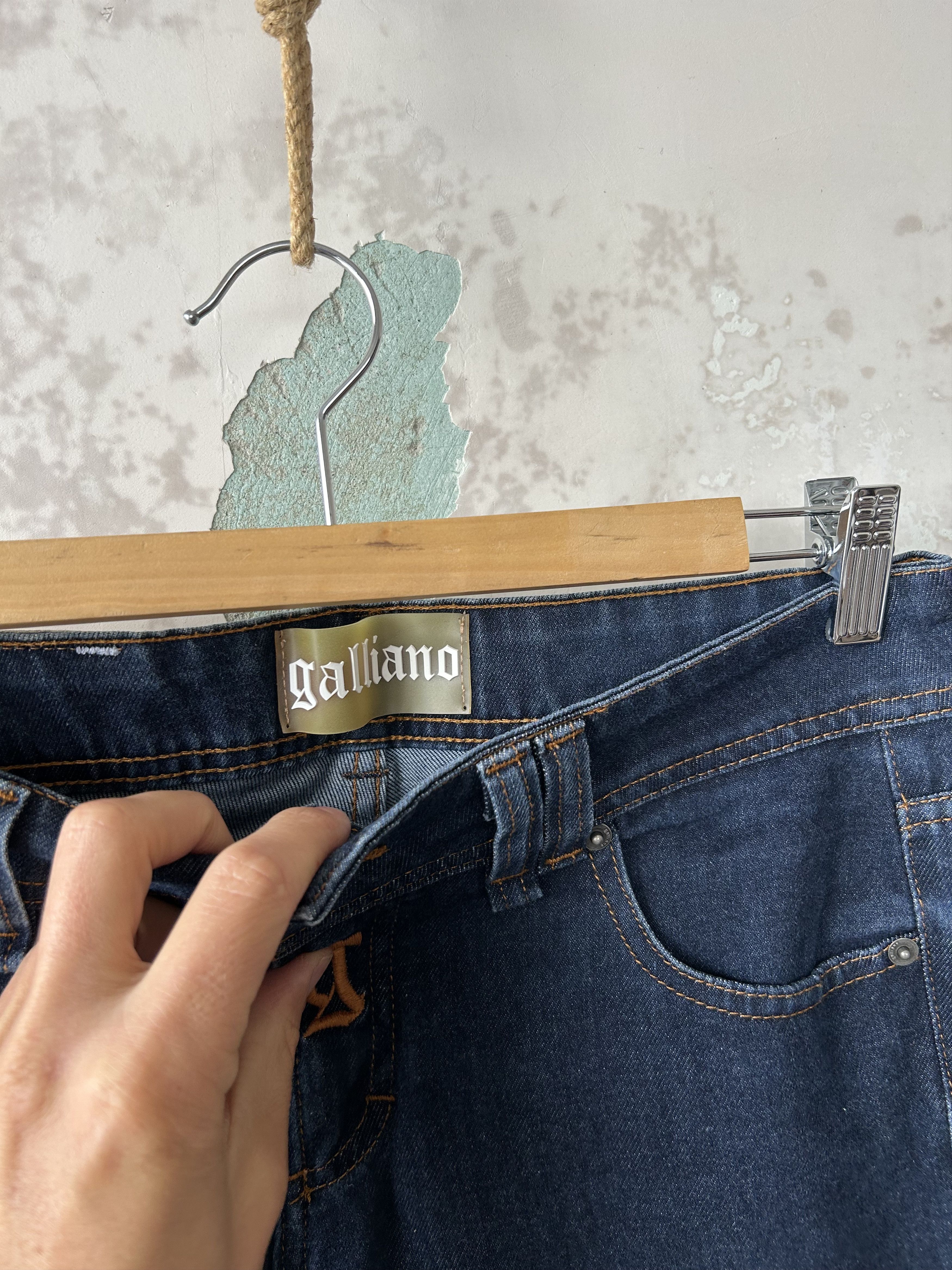 John Galliano John Galliano jeans y2k rare Size 30" / US 8 / IT 44 - 4 Thumbnail