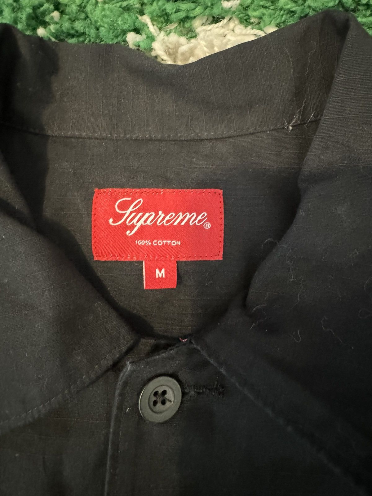 Supreme Supreme Blessings Ripstop shirt Size US M / EU 48-50 / 2 - 5 Thumbnail