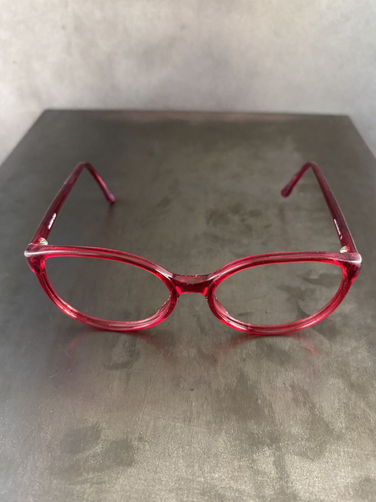 Vintage 1980s Granny Glasses Vintage Made in England Oversized Frame Size ONE SIZE - 7 Thumbnail
