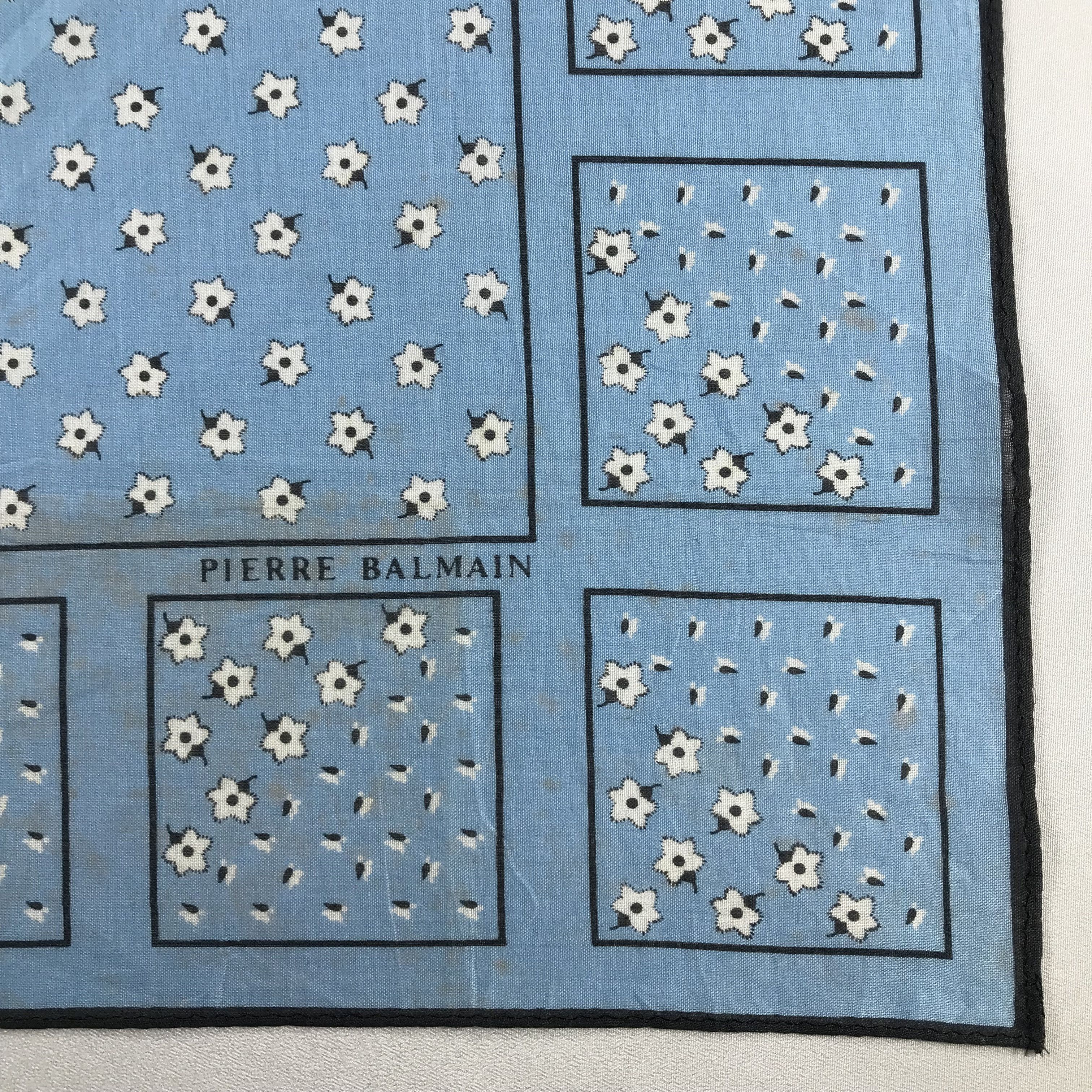 Pierre Balmain Pierre Balmain Handkerchief / Bandana / Neckerchief C755 Size ONE SIZE - 5 Thumbnail