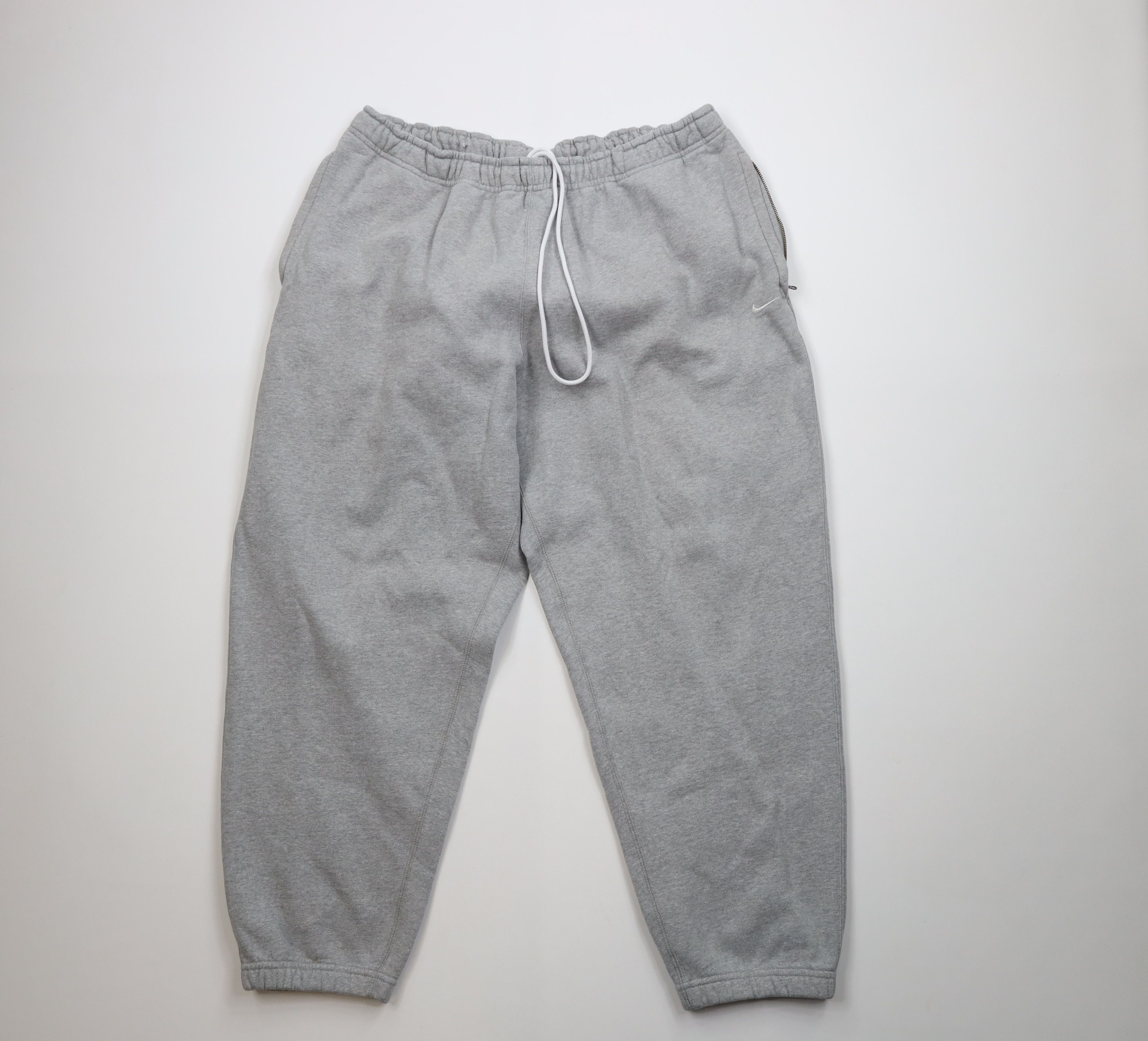 Nike Vintage Y2K Nike Mini Swoosh Heavyweight Sweatpants Joggers Size US 40 / EU 56 - 1 Thumbnail