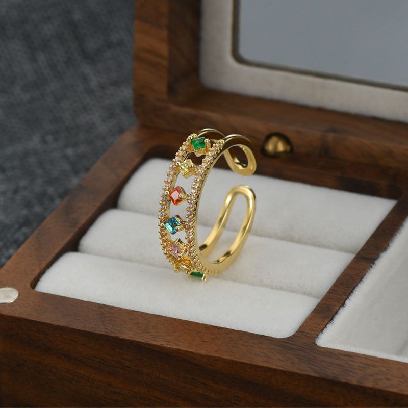 Jewelry Trendy Elegant Handmade Rings Size ONE SIZE - 1 Thumbnail