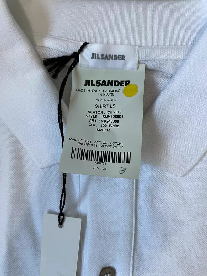 Jil Sander Jil Sander Long-sleeved embroidered shirt Size M / US 6-8 / IT 42-44 - 3 Thumbnail