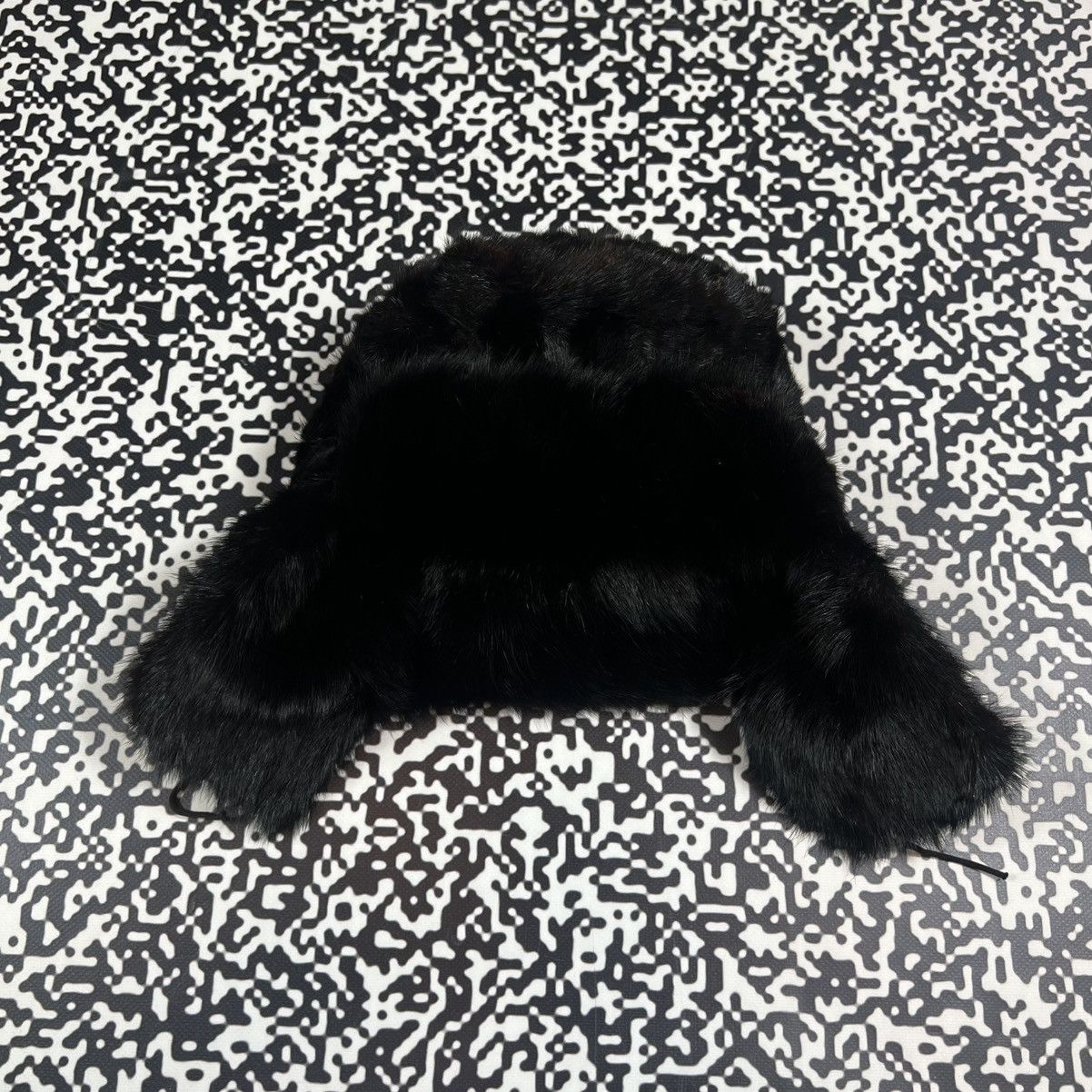 Japanese Brand Vintage 90s Fur Alt Ushanka Trapper Hat Mohair Style Retro Size ONE SIZE - 2 Thumbnail