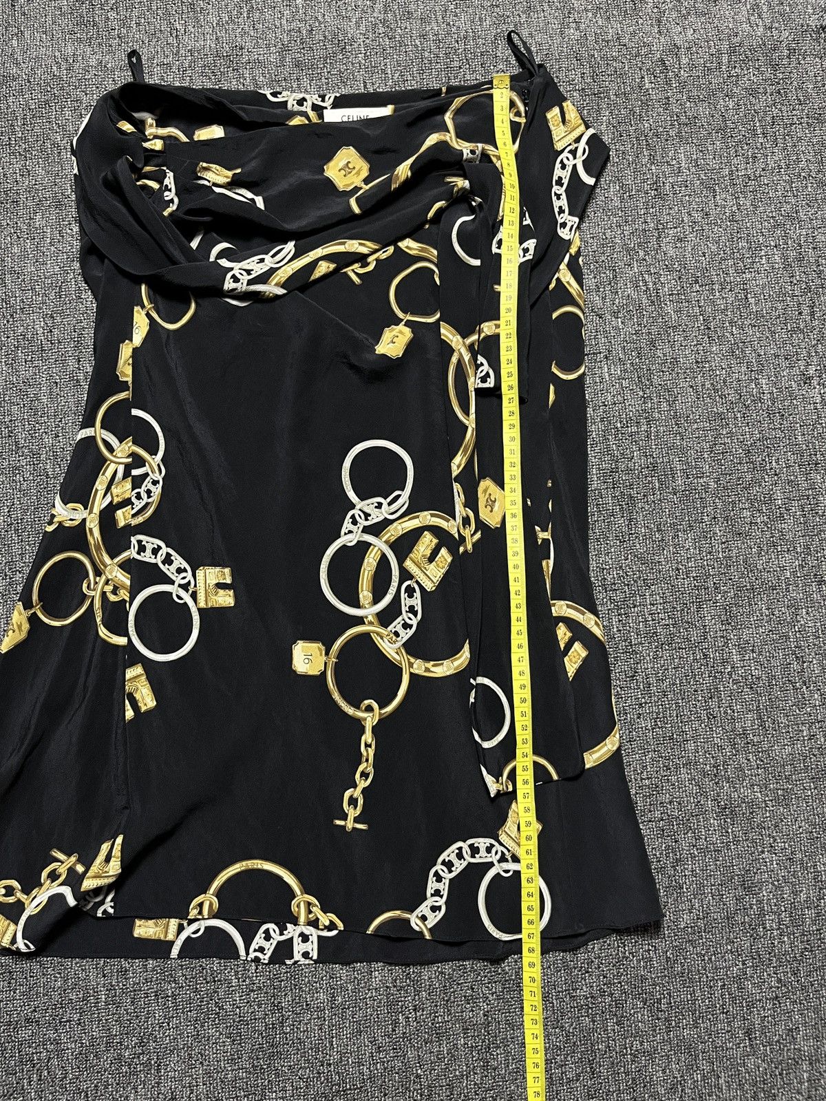 Celine Celine Knot Skirt Size 26" / US 2 / IT 38 - 15 Thumbnail
