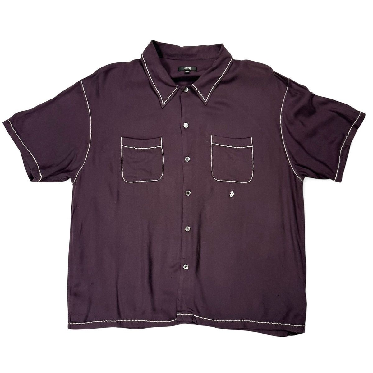 Stussy Contrast Shirt Size US XL / EU 56 / 4 - 1 Thumbnail