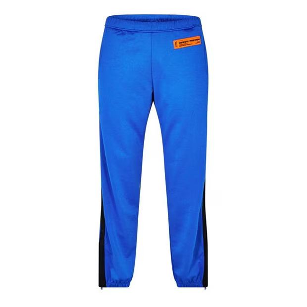 image of Heron Preston O1G2R1Mq0524 Logo Trackpant In Blue/black, Men's (Size 34)