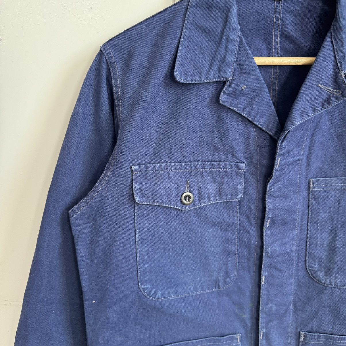 Le Laboureur Vintage stained painter works french very worn jacket Size US S / EU 44-46 / 1 - 4 Thumbnail