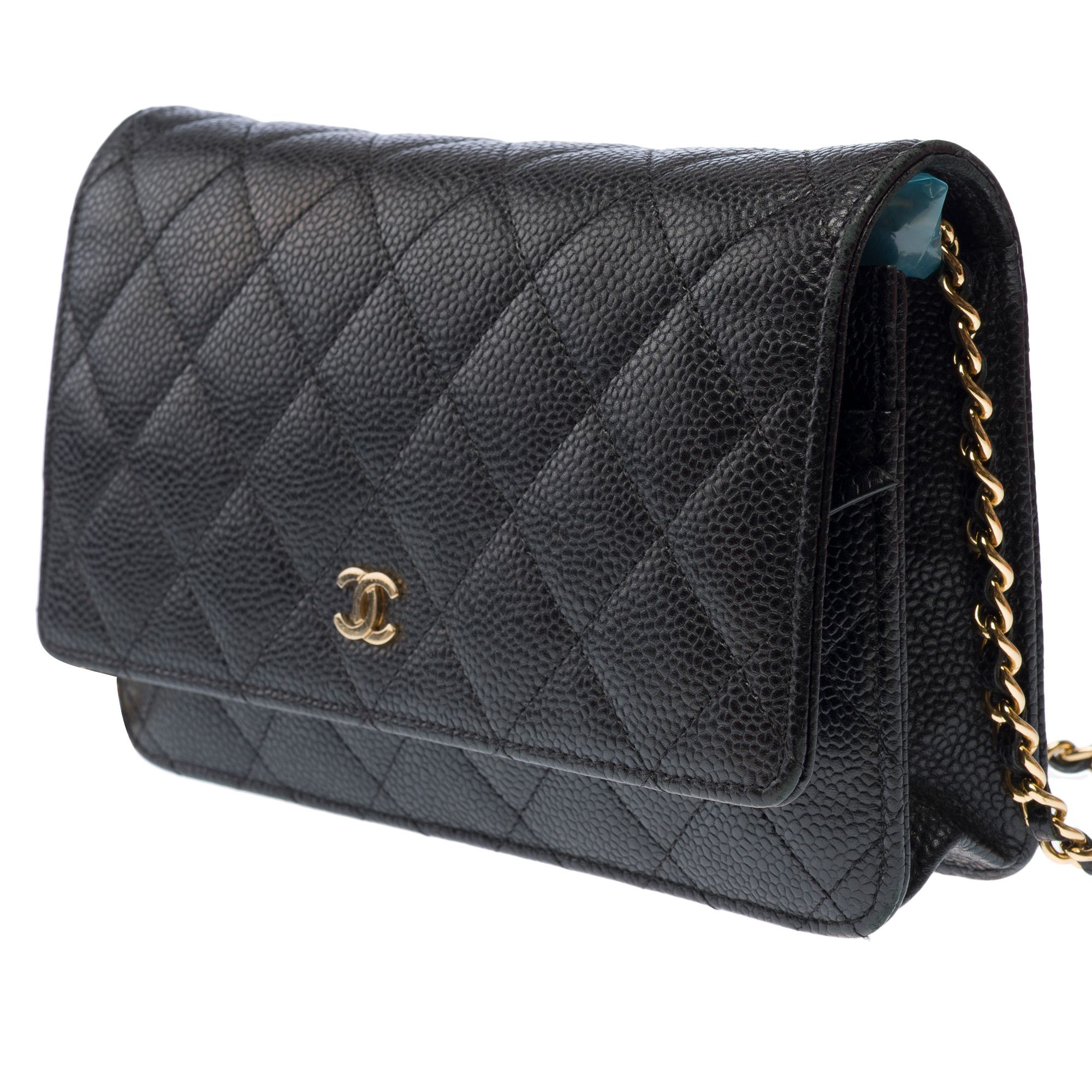 Chanel Chanel Wallet on Chain in Black Leather Size ONE SIZE - 5 Thumbnail