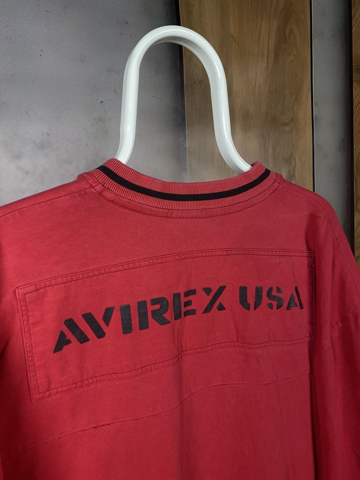 Avirex 🧨Vintage 90s T-Shirt Avirex USA Big Boxy Japanese Logo Tee🧨 Size US L / EU 52-54 / 3 - 4 Thumbnail