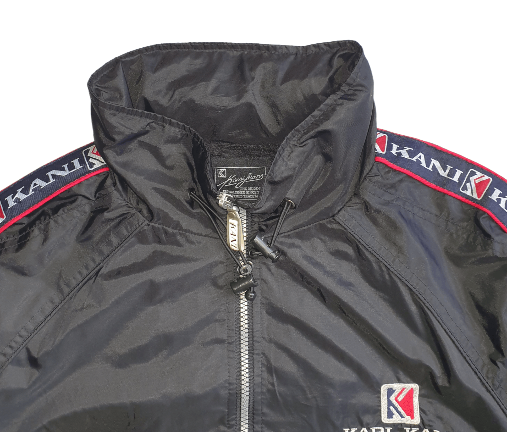 Karl Kani × Vintage Karl Kani Kani Sport windbreaker 90s Side Tape Jacket size M Size US M / EU 48-50 / 2 - 3 Thumbnail