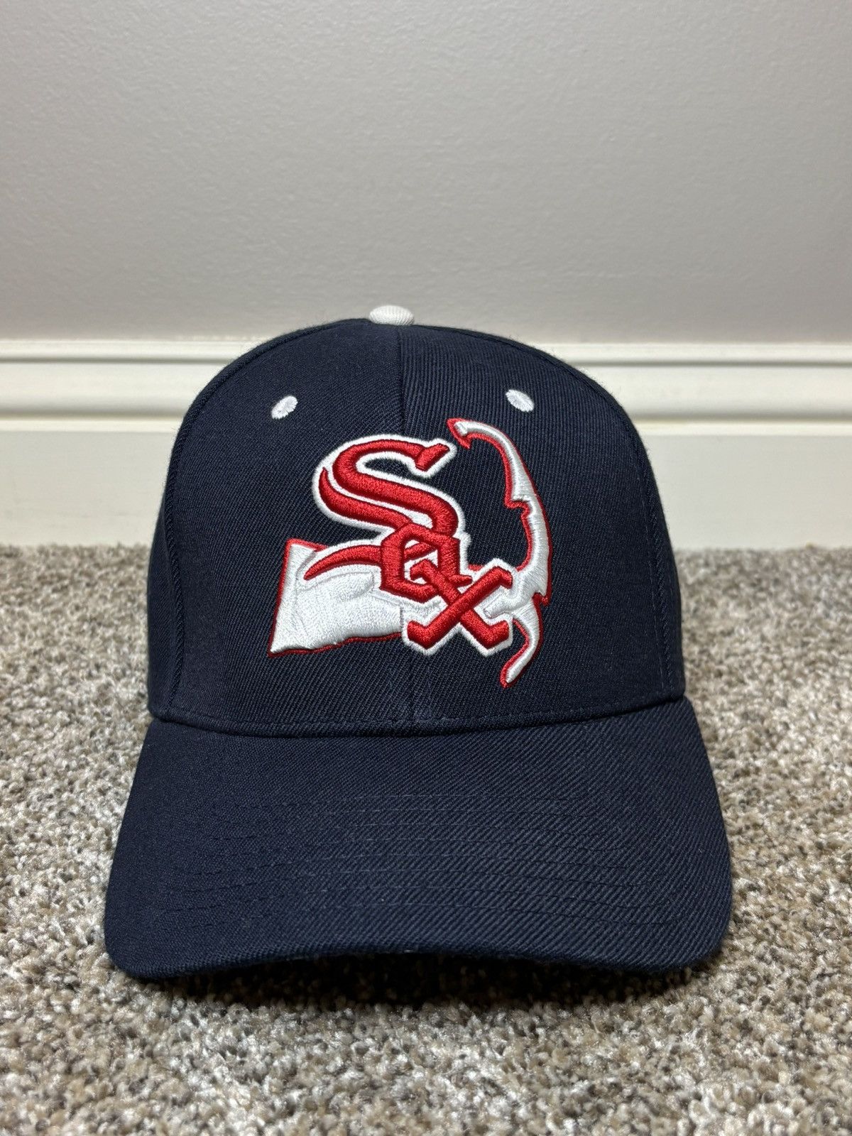 New Era Chicago White Sox Hat Cap New Era 59Fifty Baseball Capecod Size ONE SIZE - 1 Thumbnail