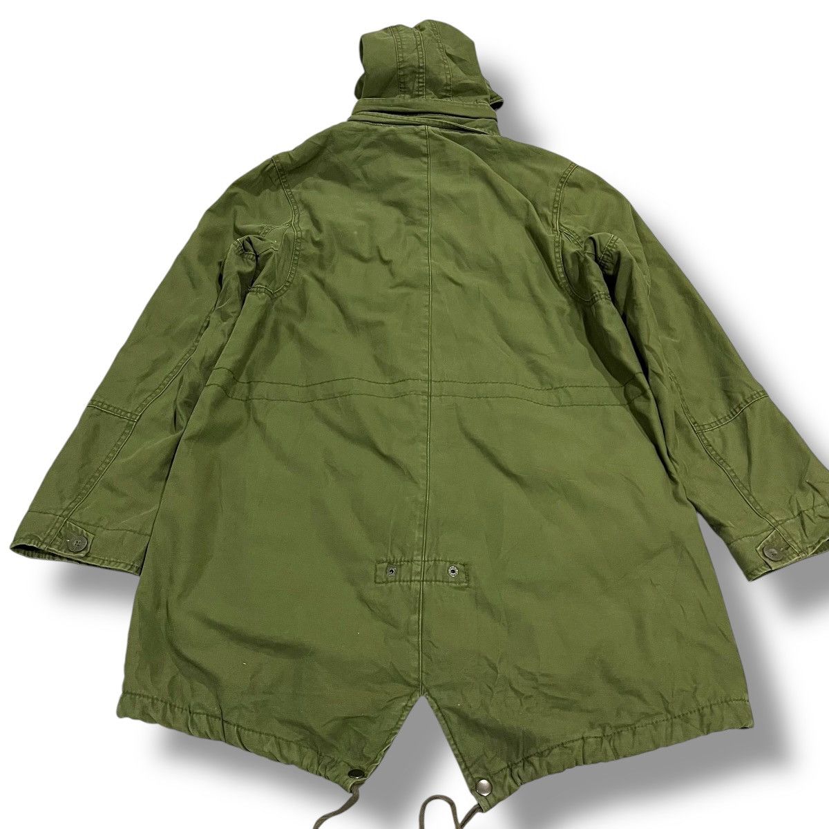 291295=Homme 🇯🇵 291295 LABO ARMY MILITARY FISHTAIL PARKAS Size US M / EU 48-50 / 2 - 11 Thumbnail