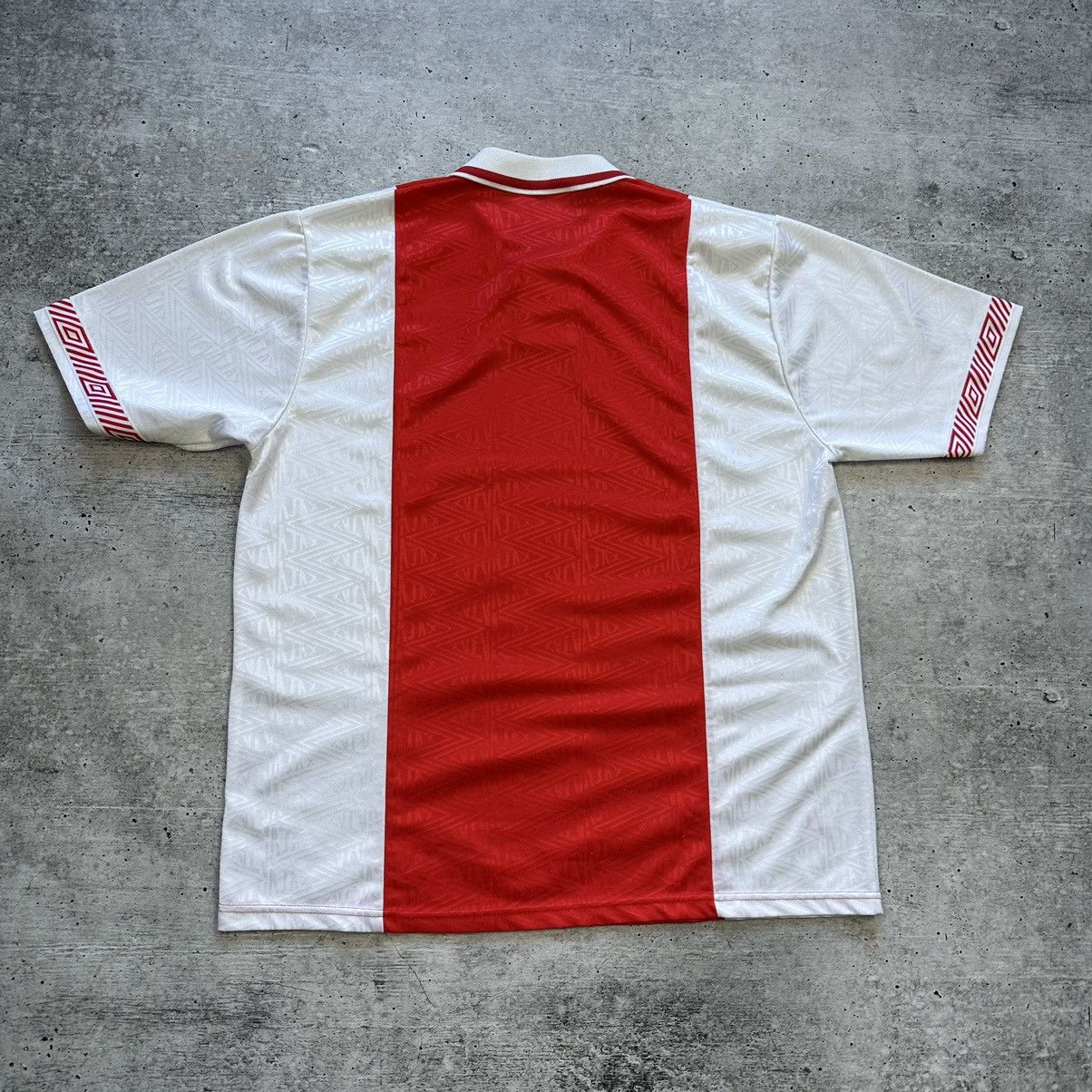 Umbro Vintage Umbro Ajax 1991-1993 Soccer Jersey Size US XL / EU 56 / 4 - 13 Thumbnail