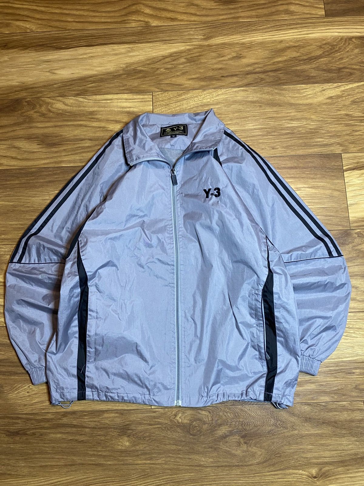 Yohji Yamamoto Vinatage Y-3 Adidas Nylon Track Jacket Y2 Japanese Style Size US M / EU 48-50 / 2 - 1 Thumbnail
