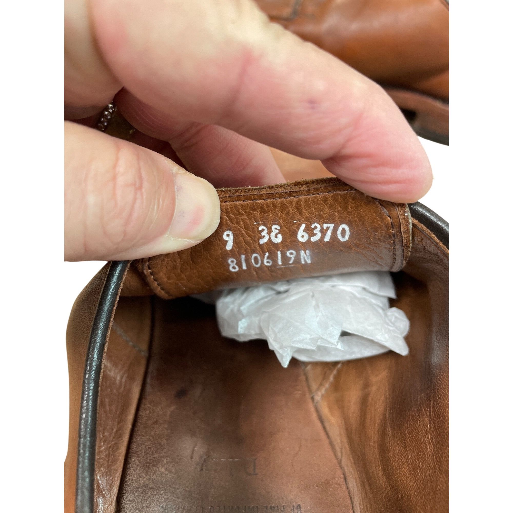 Allen Edmonds Allen Edmonds Delray Mens brown leather derby oxfords shoes Size US 9 / EU 42 - 6 Thumbnail