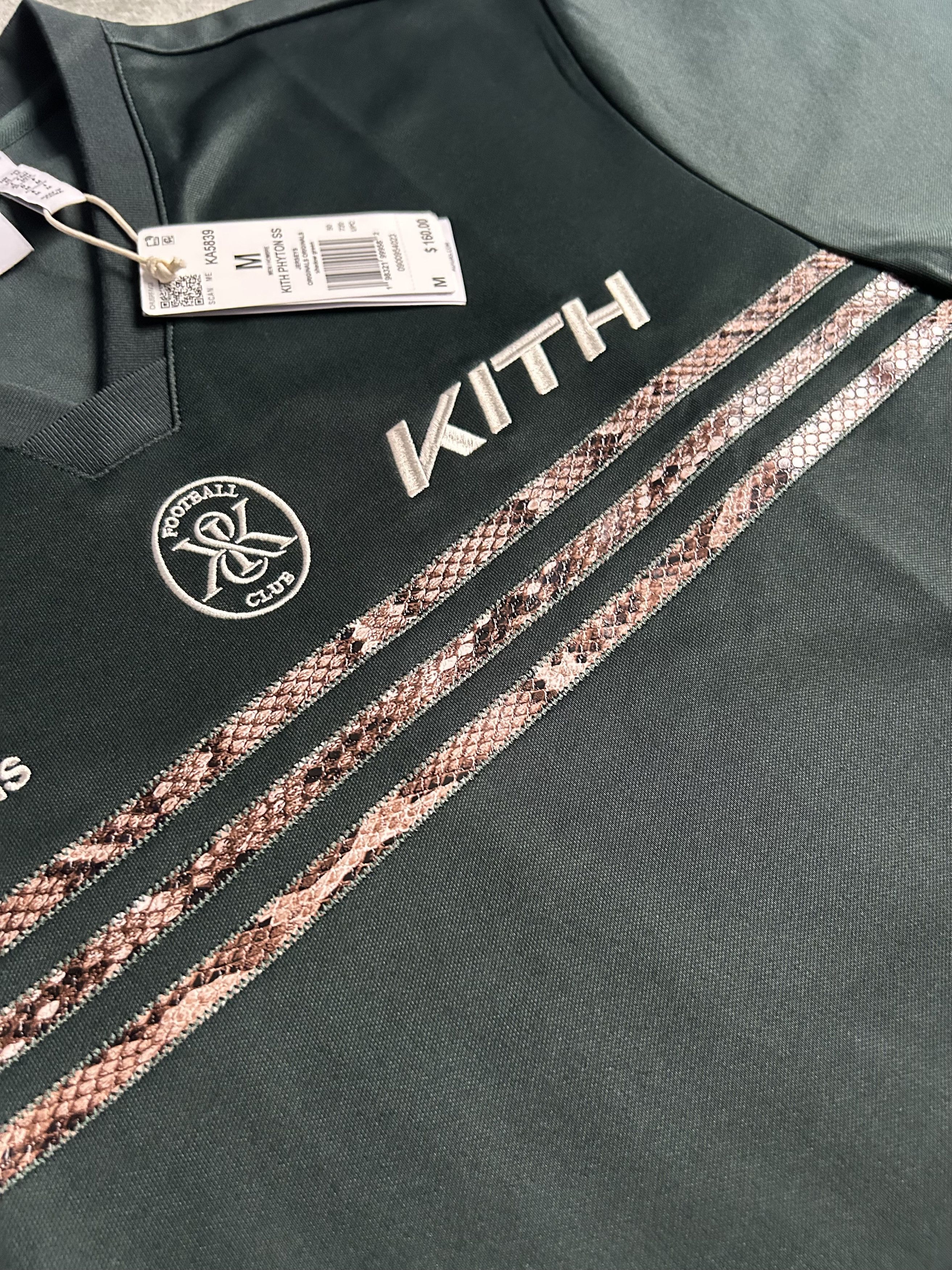 Adidas × Kith Kith x Adidas Football Python Jersey (NWT) — Size Medium Size US M / EU 48-50 / 2 - 10 Thumbnail
