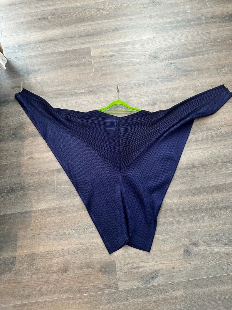 Issey Miyake Issey Miyake size:2 A long dark blue top Size M / US 6-8 / IT 42-44 - 5 Thumbnail
