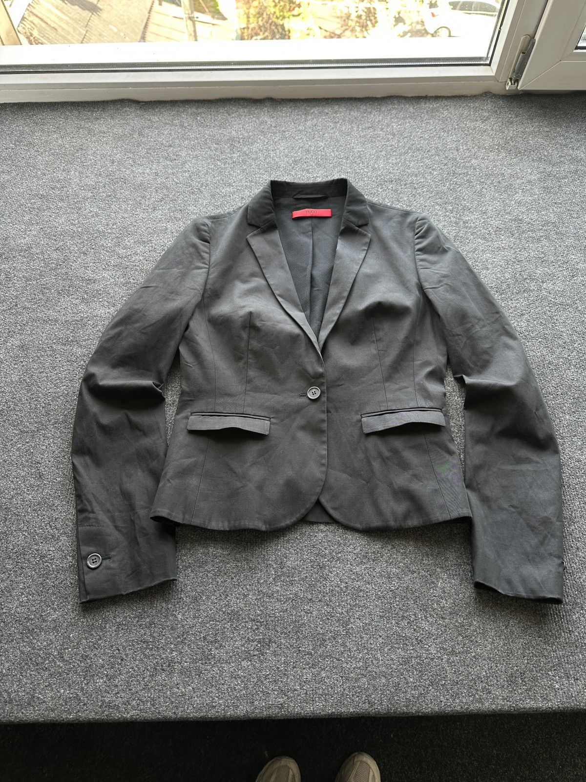 Hugo Boss RARE 🚨 HUGO BOSS WOMEN BLACK BLAZER JACKEY LUXURY Size M / US 6-8 / IT 42-44 - 1 Thumbnail