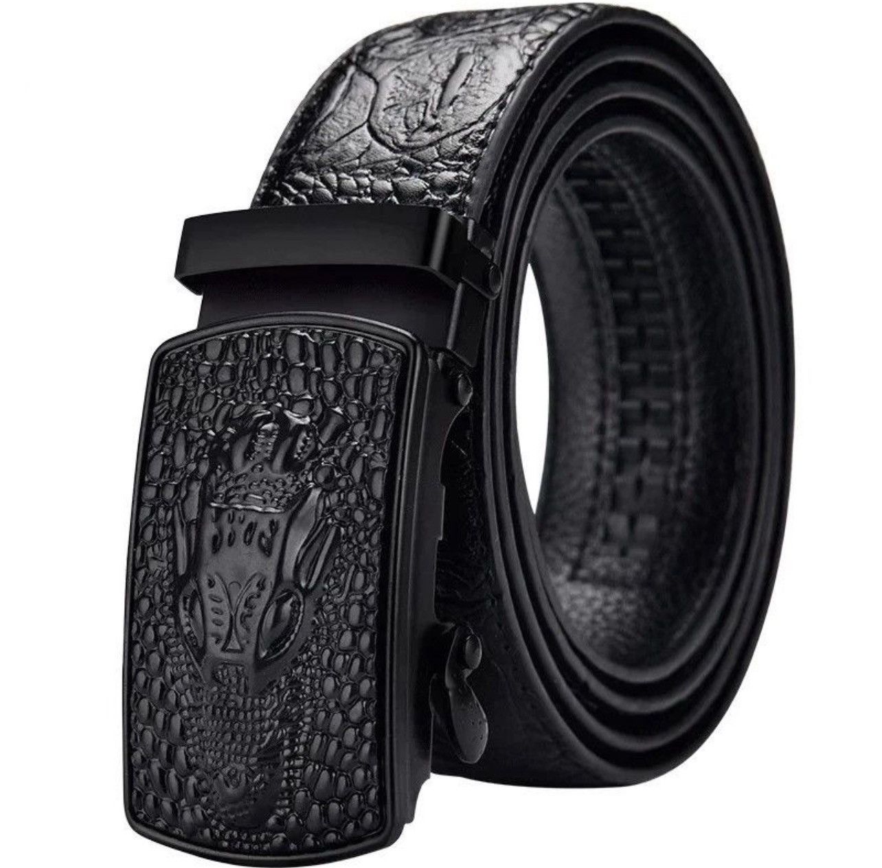 Japanese Brand × Leather Croc 110 Cm Belt Size ONE SIZE - 2 Thumbnail