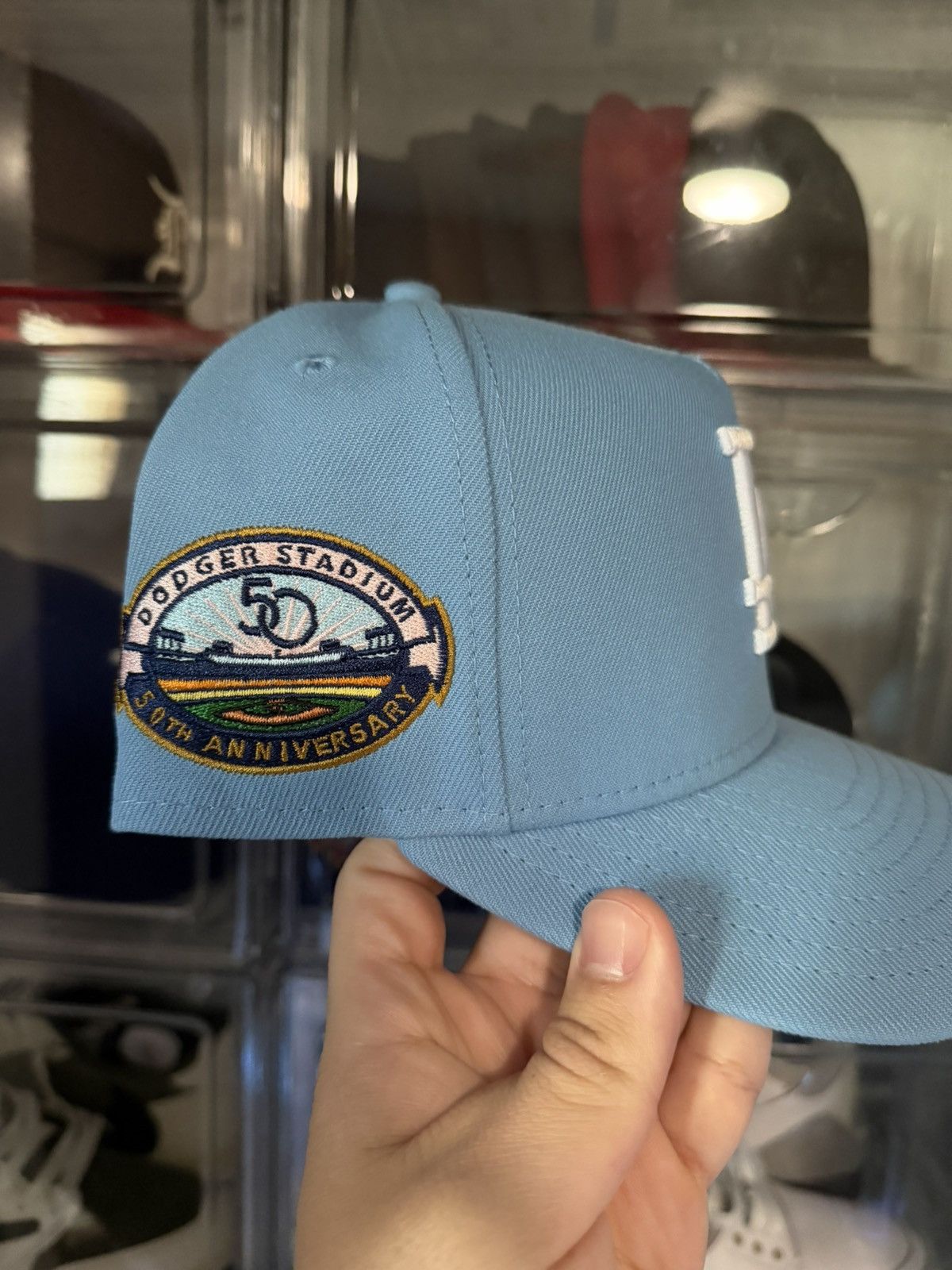 New Era New era 9fifty a frame Los Angeles dodgers hat mlb dodgers Size ONE SIZE - 2 Thumbnail