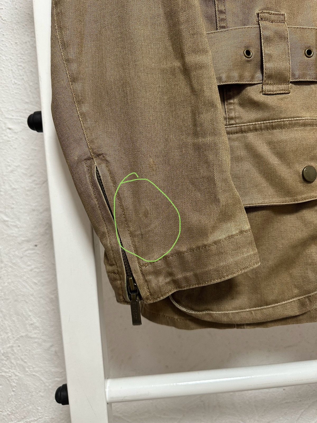 Barbour Barbour International Women’s Khaki Jacket Size M Size M / US 6-8 / IT 42-44 - 4 Thumbnail