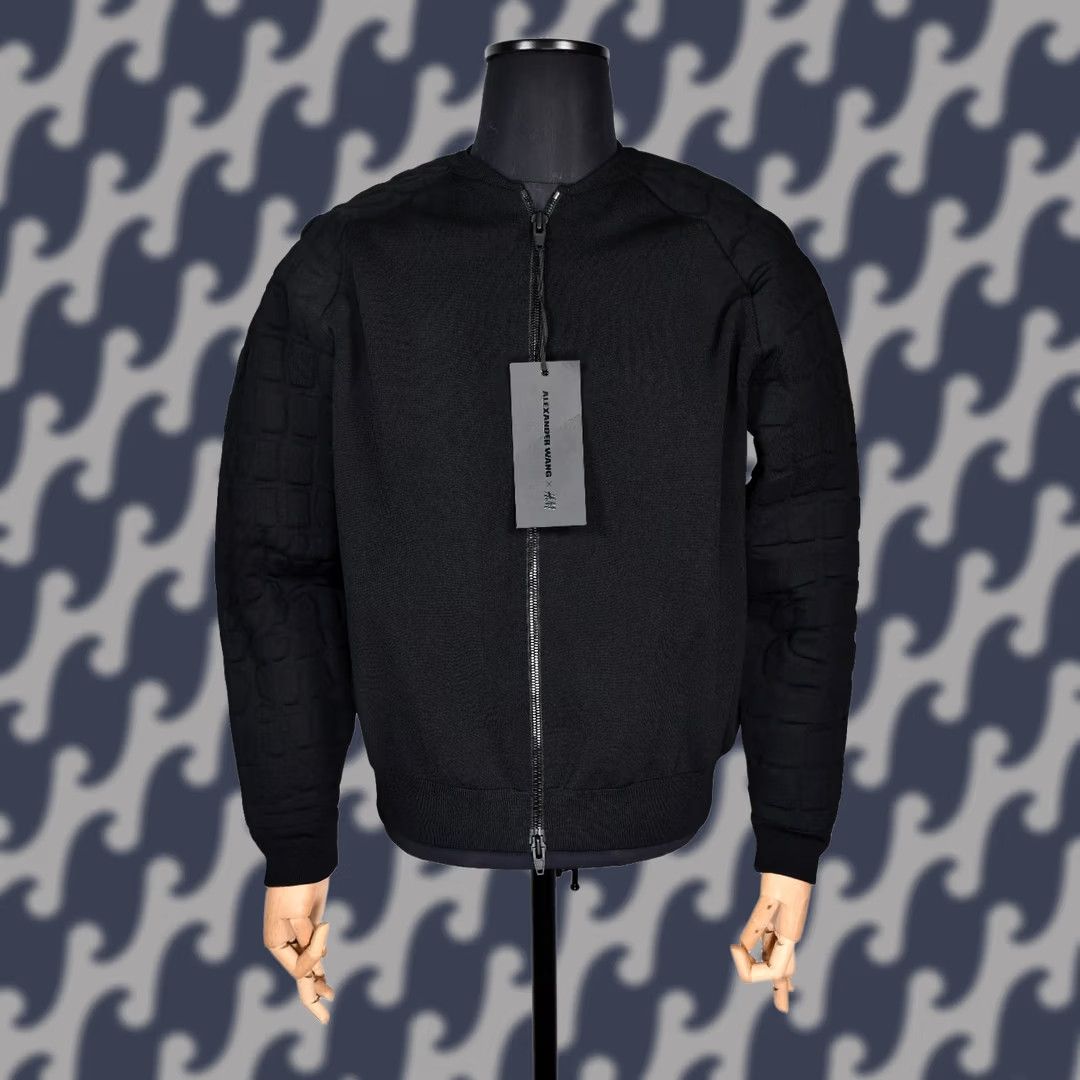 Alexander Wang Alexander Wang x H&M Jacket Men Bomber Zip Black Size M Italy Neoprene 63% Visco... Size US M / EU 48-50 / 2 - 1 Thumbnail