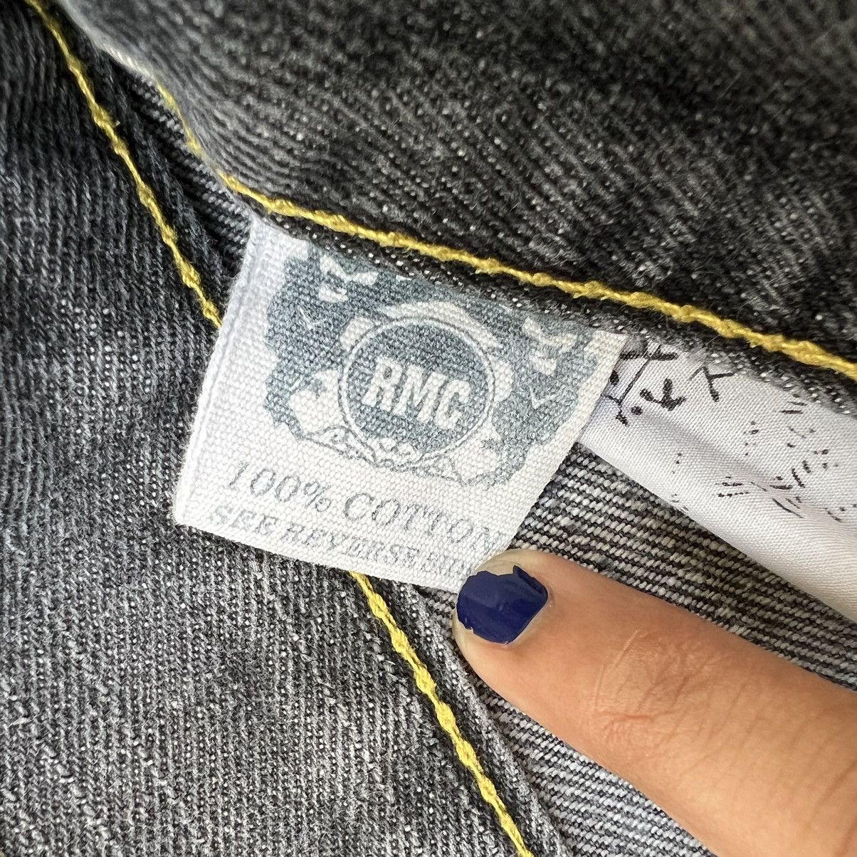 RMC Jeans × Vintage Crazy Vintage Red Monkey Company Baggy Jeans Size US 42 / EU 58 - 5 Thumbnail