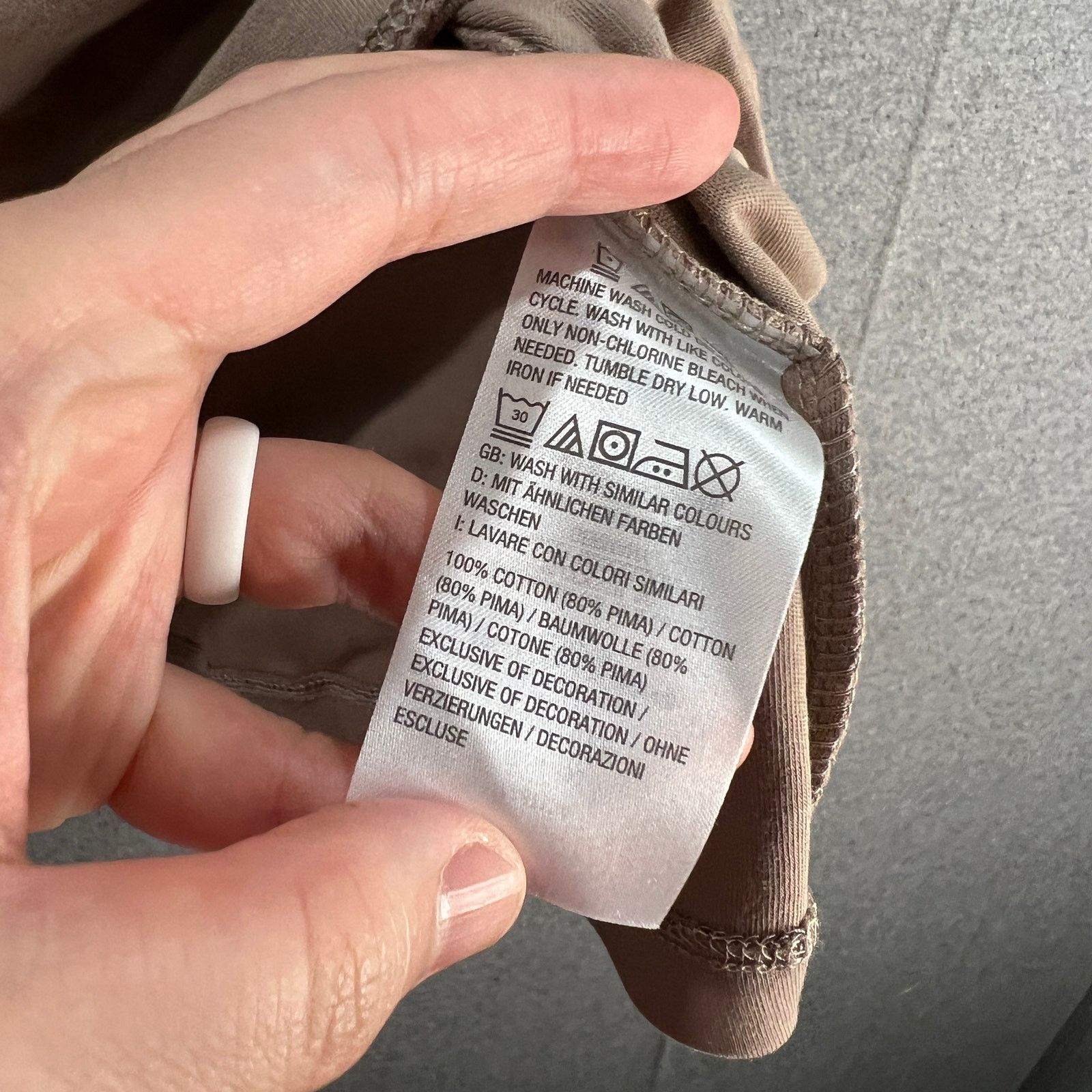 Isaac Mizrahi Isaac Mizrahi LIVE! Essentials Pima Cotton Split Size M / US 6-8 / IT 42-44 - 8 Thumbnail