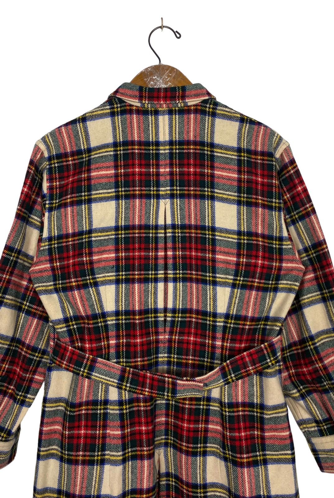 Comme des Garcons Rare‼️ Vintage Comme Des Garcons Tartans Long Coat Size M / US 6-8 / IT 42-44 - 9 Thumbnail