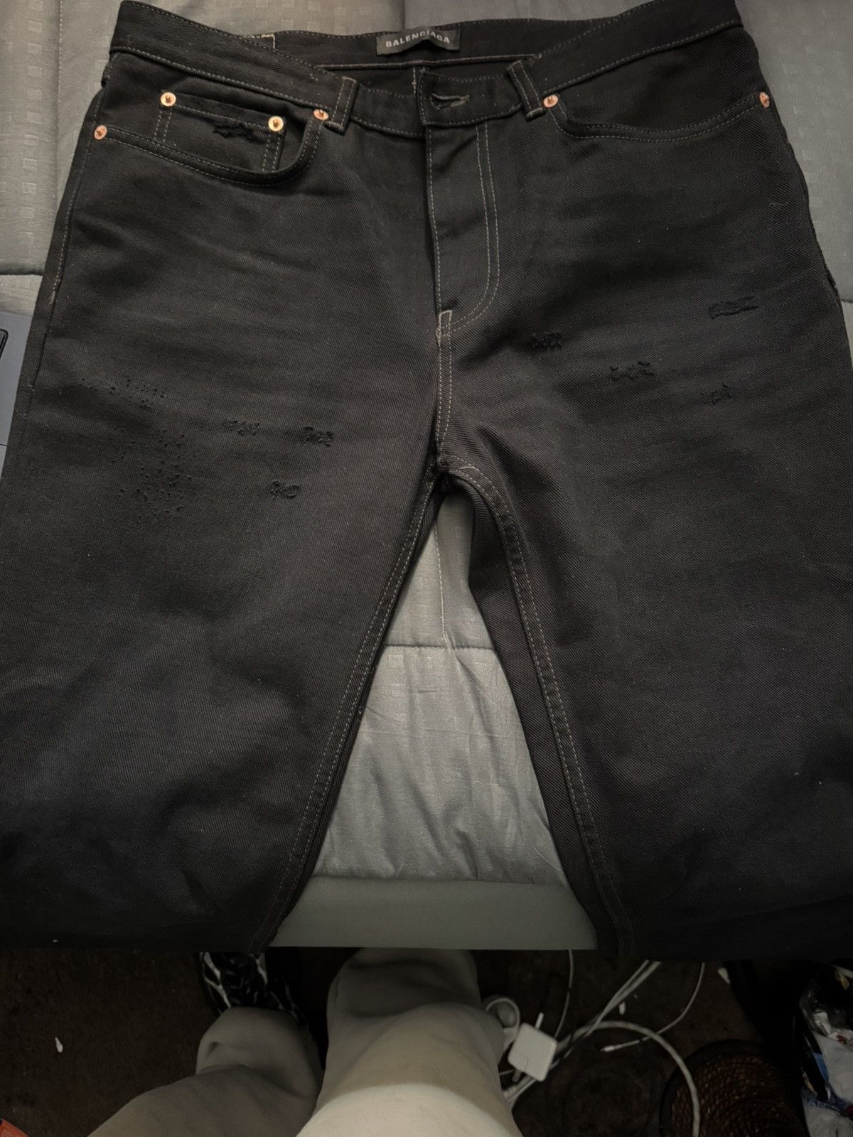 Balenciaga Balenciaga Denim FW/22 Distressed by Demna Size US 32 / EU 48 - 6 Thumbnail