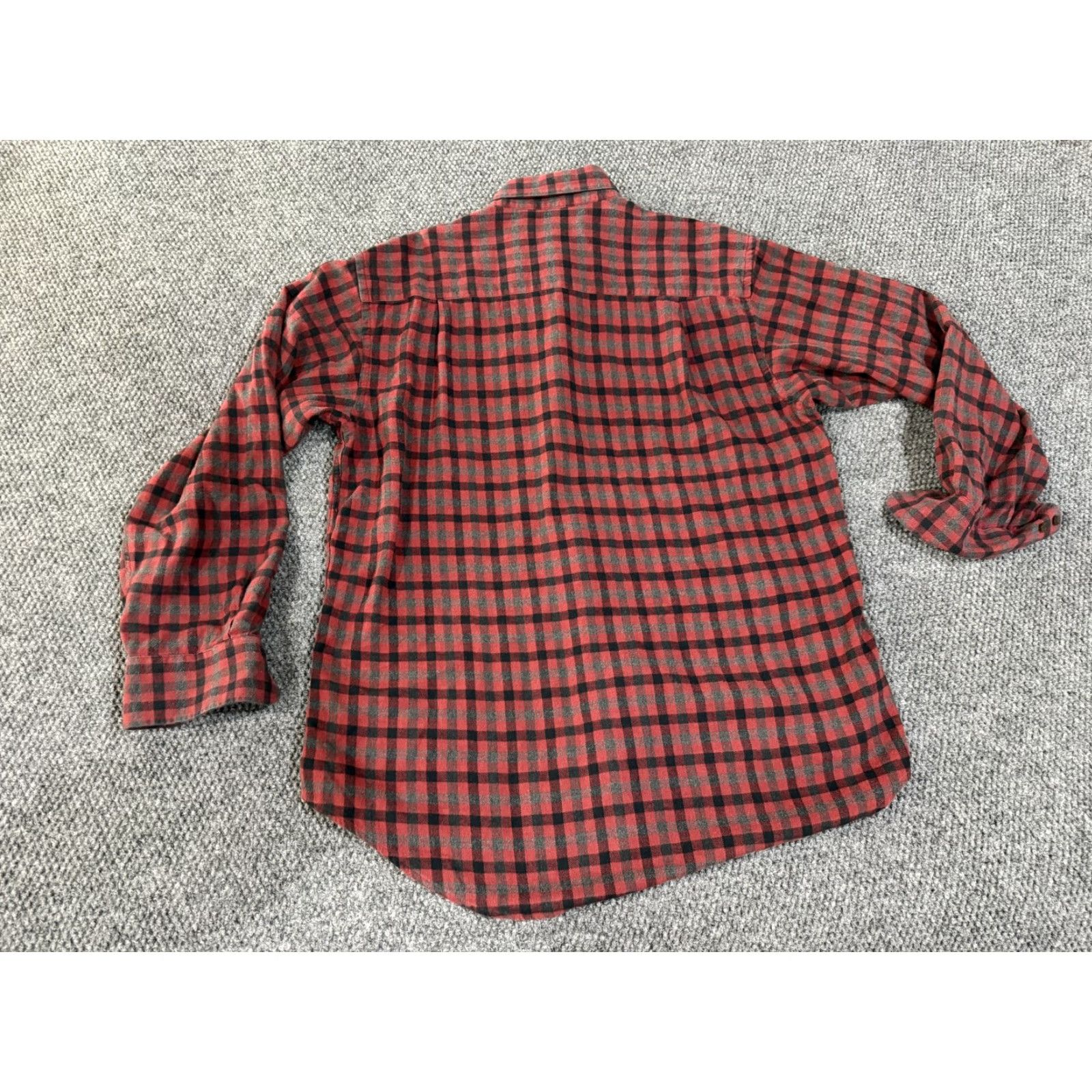 Orvis Orvis Shirt Mens L Red Plaid Flannel Long Sleeve Button Front Casual Cotton Shirt Size US L / EU 52-54 / 3 - 7 Thumbnail