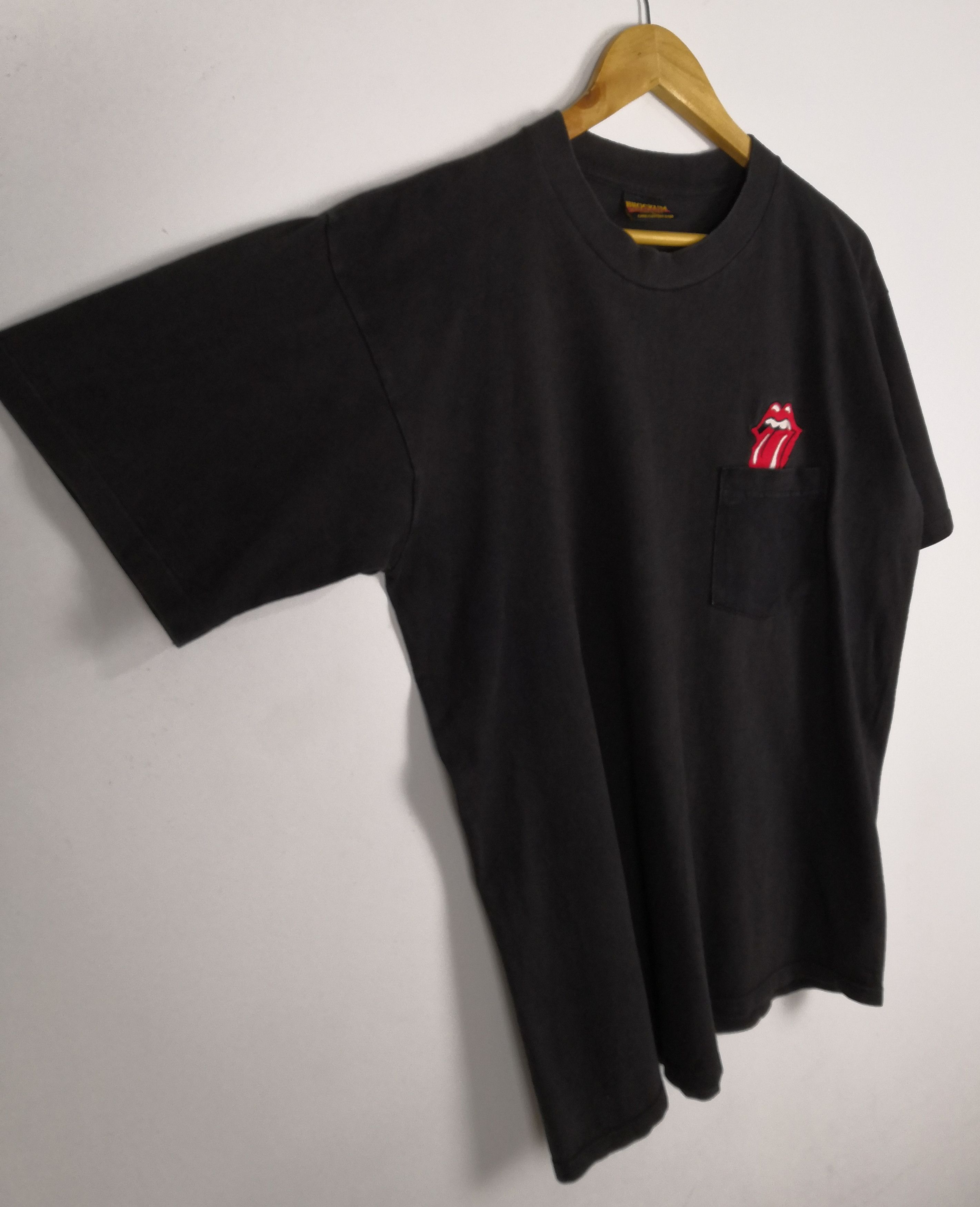 Band Tees Vintage 90s The Rolling Stones T-Shirt Promo Tour Tee Size US L / EU 52-54 / 3 - 4 Thumbnail